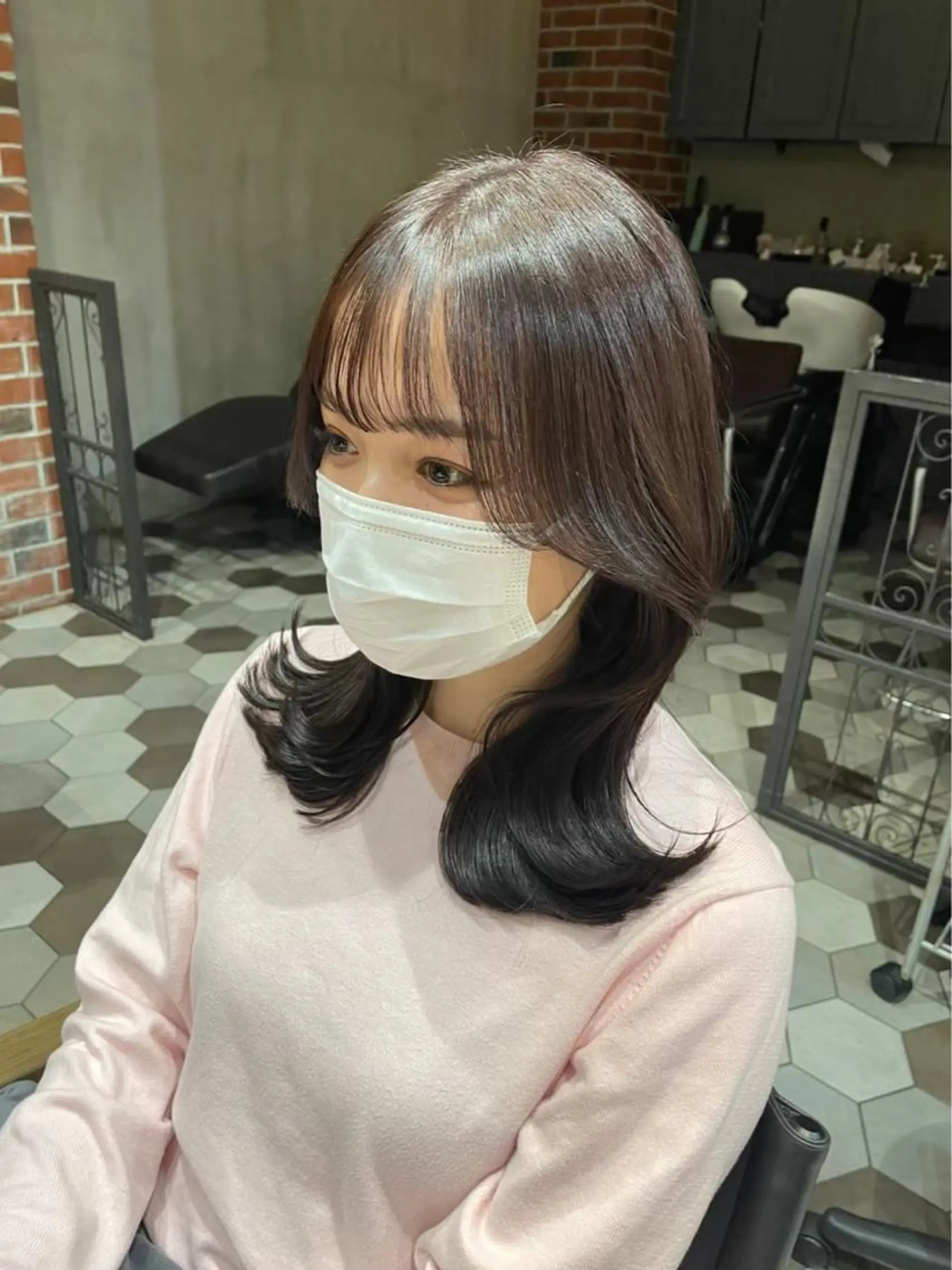 ミディアム 髪質改善特化🫧韓国 🇰🇷amiruのヘアスタイル