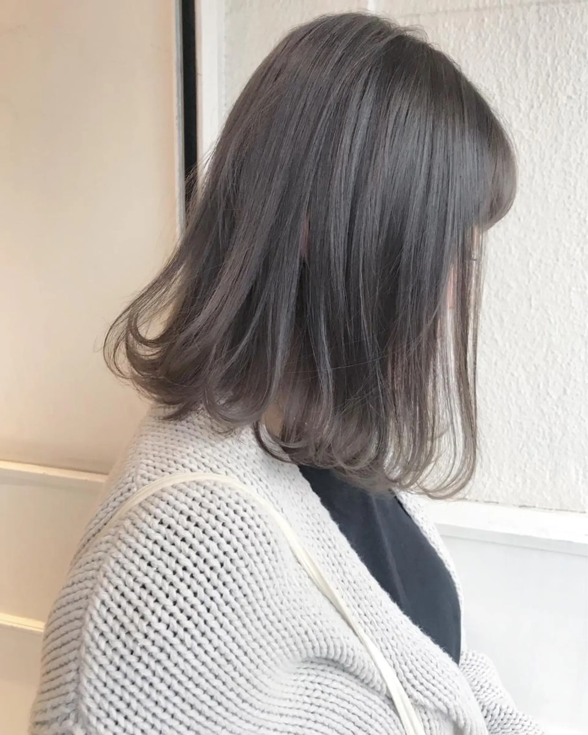 ショート パープルカラー ヘアカラー トリートメント Musiiik hairのヘアスタイル