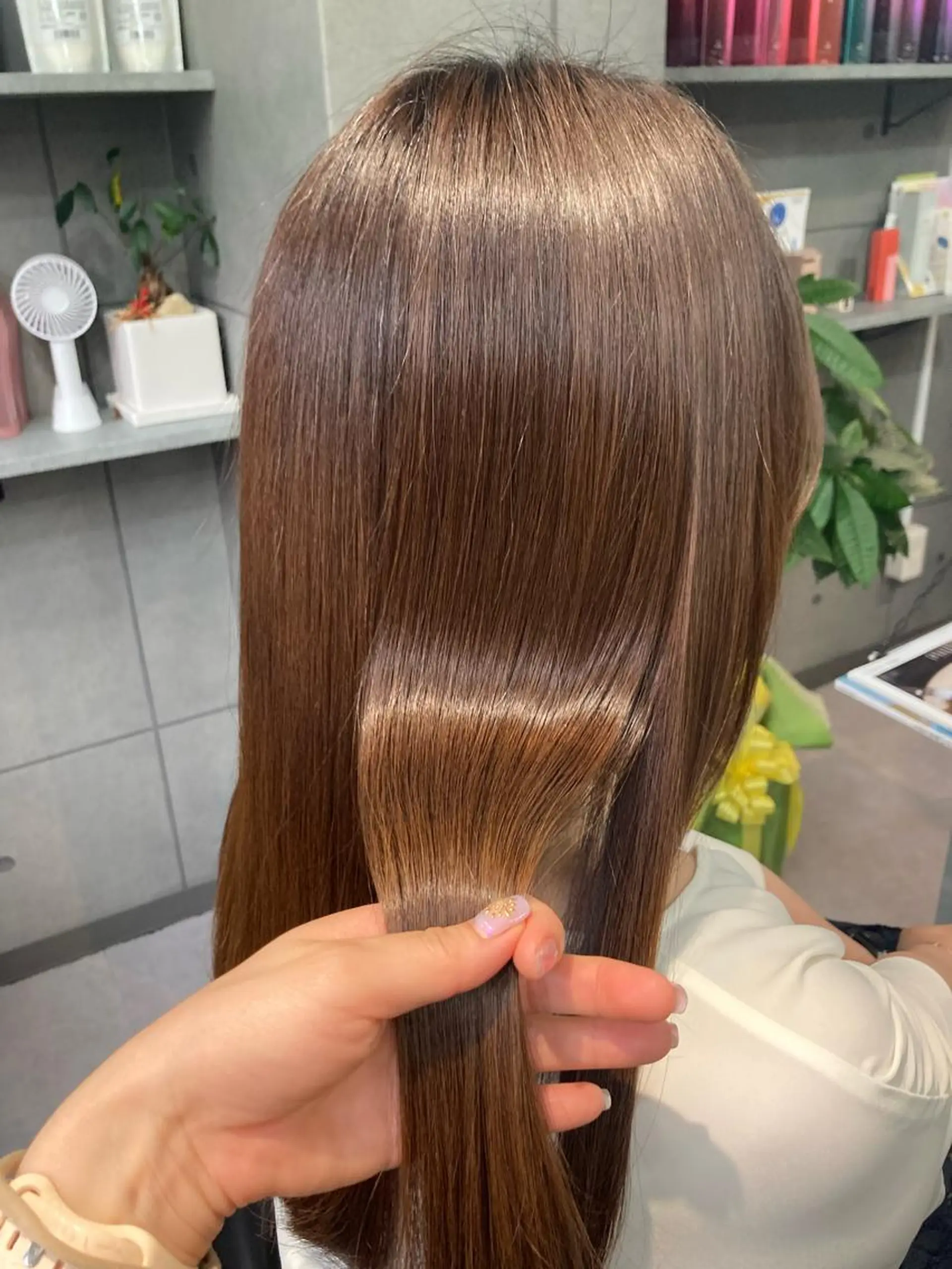 ロング 髪質改善☺︎縮毛矯正 ふじい まりんのヘアスタイル