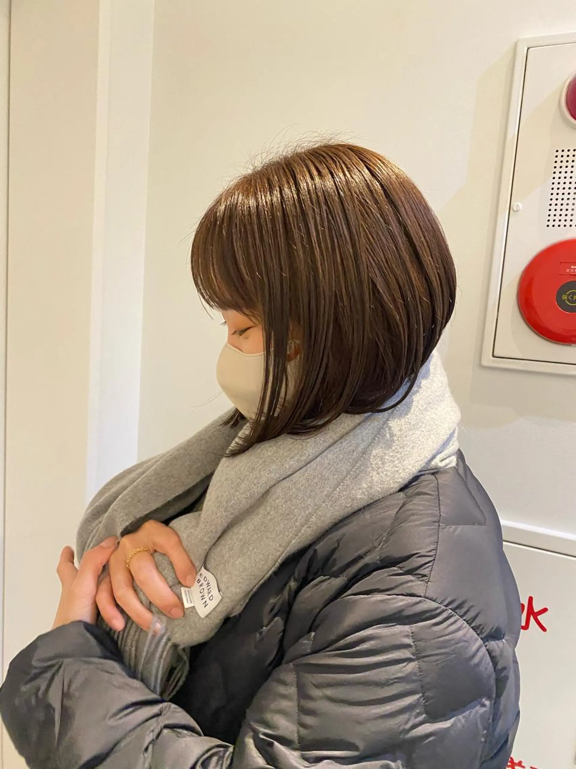 ミディアム カラー ブリーチ ダブルカラー ブリーチなしカラー SALOWIN 栄3丁目店所属・砂原 ひよりのヘアスタイル