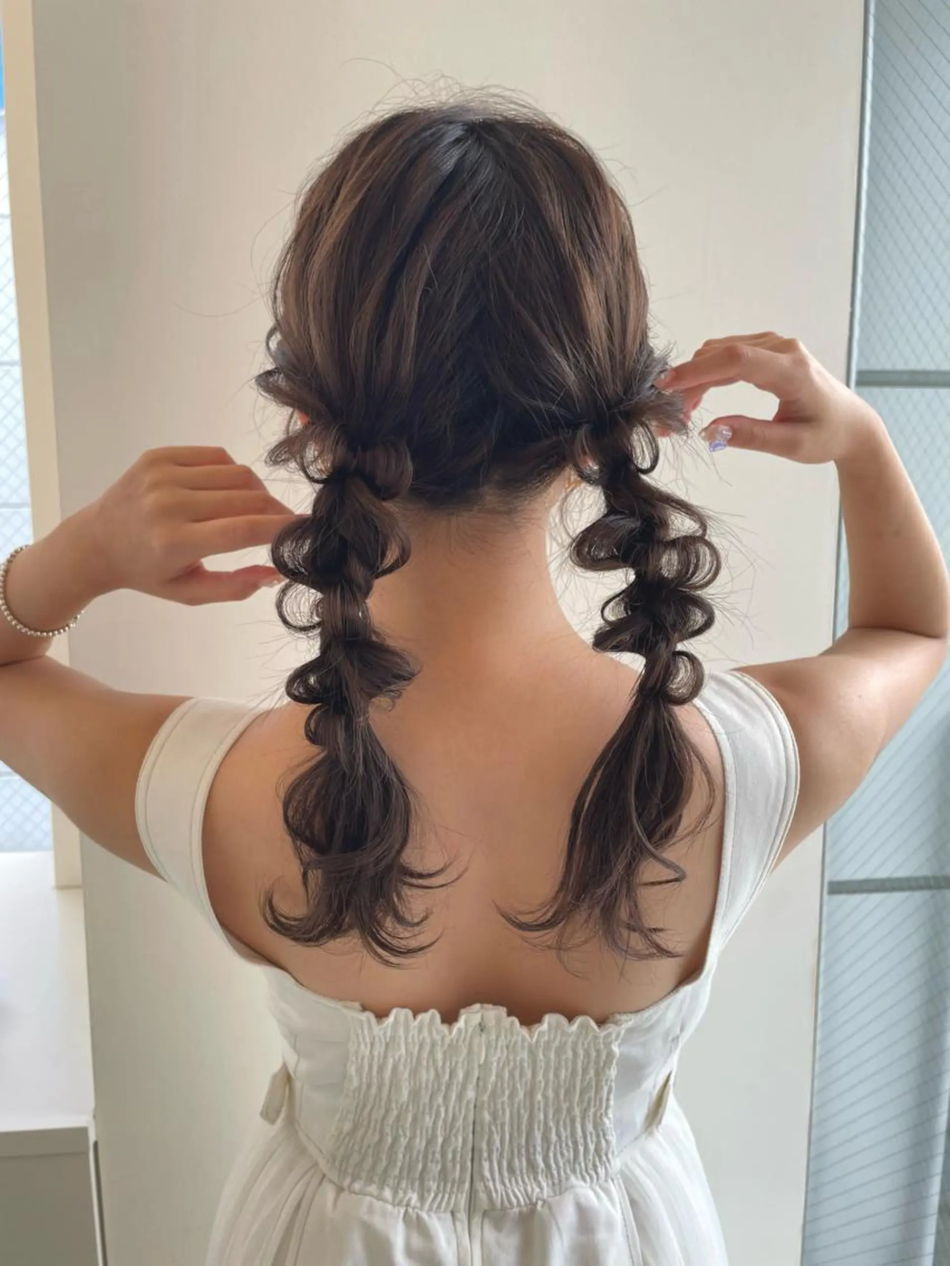 ロング 永井 瑞穂のヘアスタイル