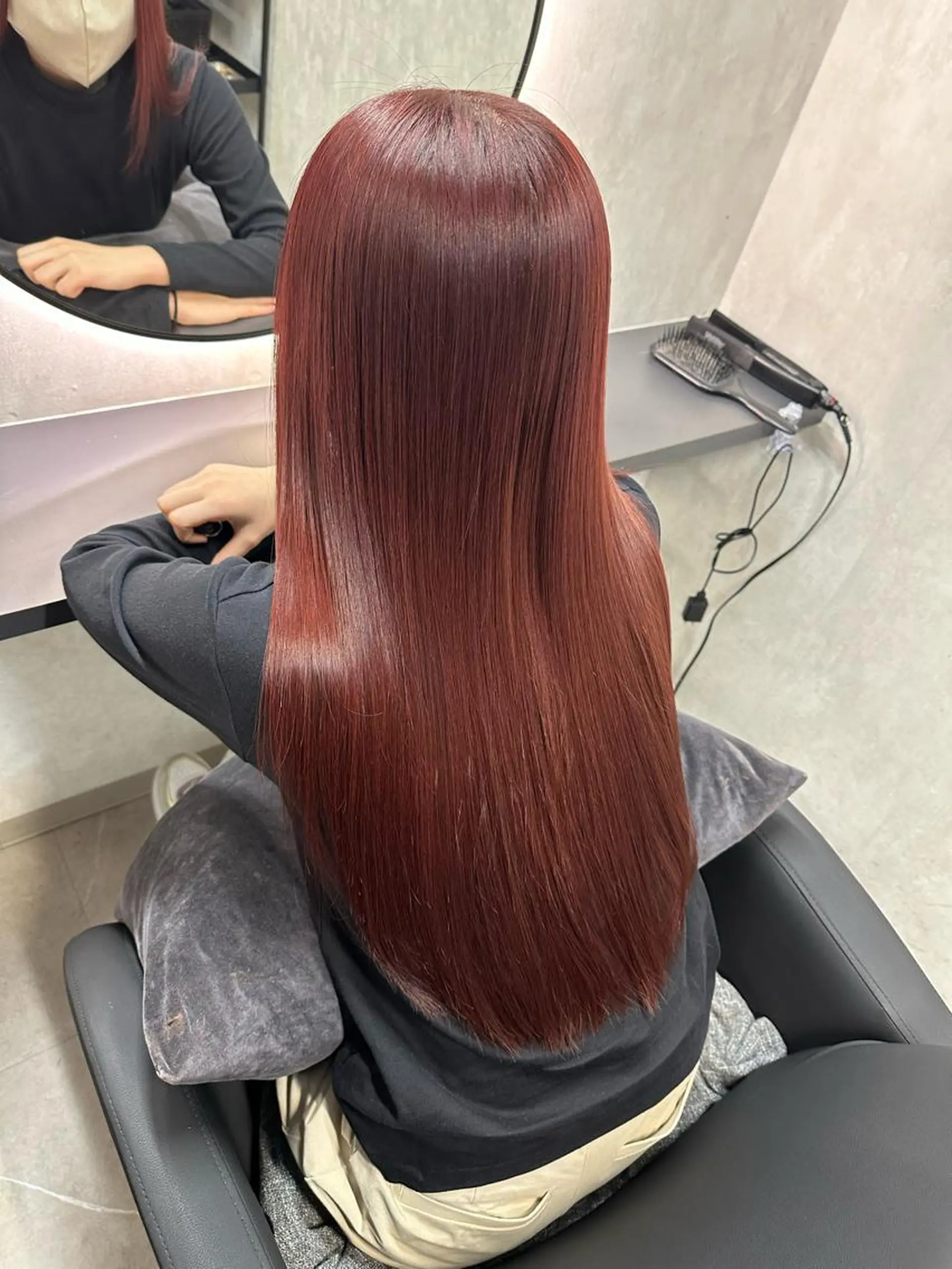 カラー ヘアカラー トリートメント XYZ所属・縮毛矯正/髪質改善 韓国風/MIKIYAのヘアスタイル