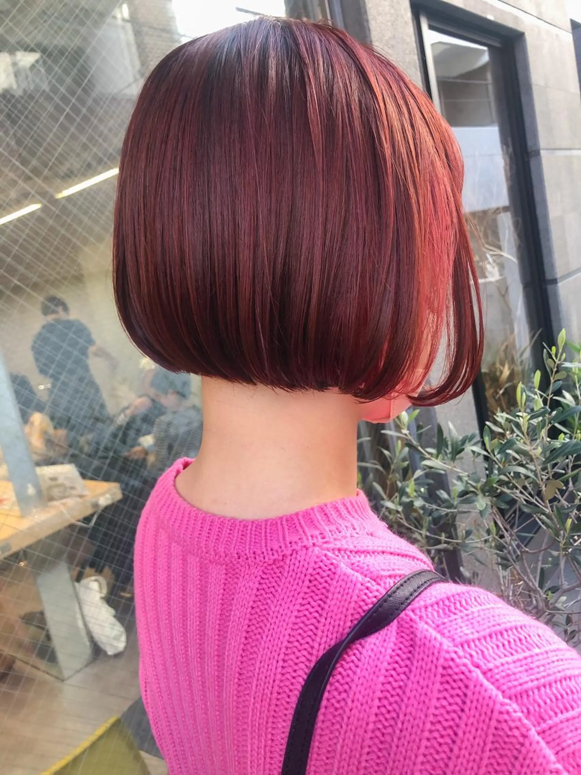 ショート カラー rii-🩰 トレンド韓国ヘアのヘアスタイル