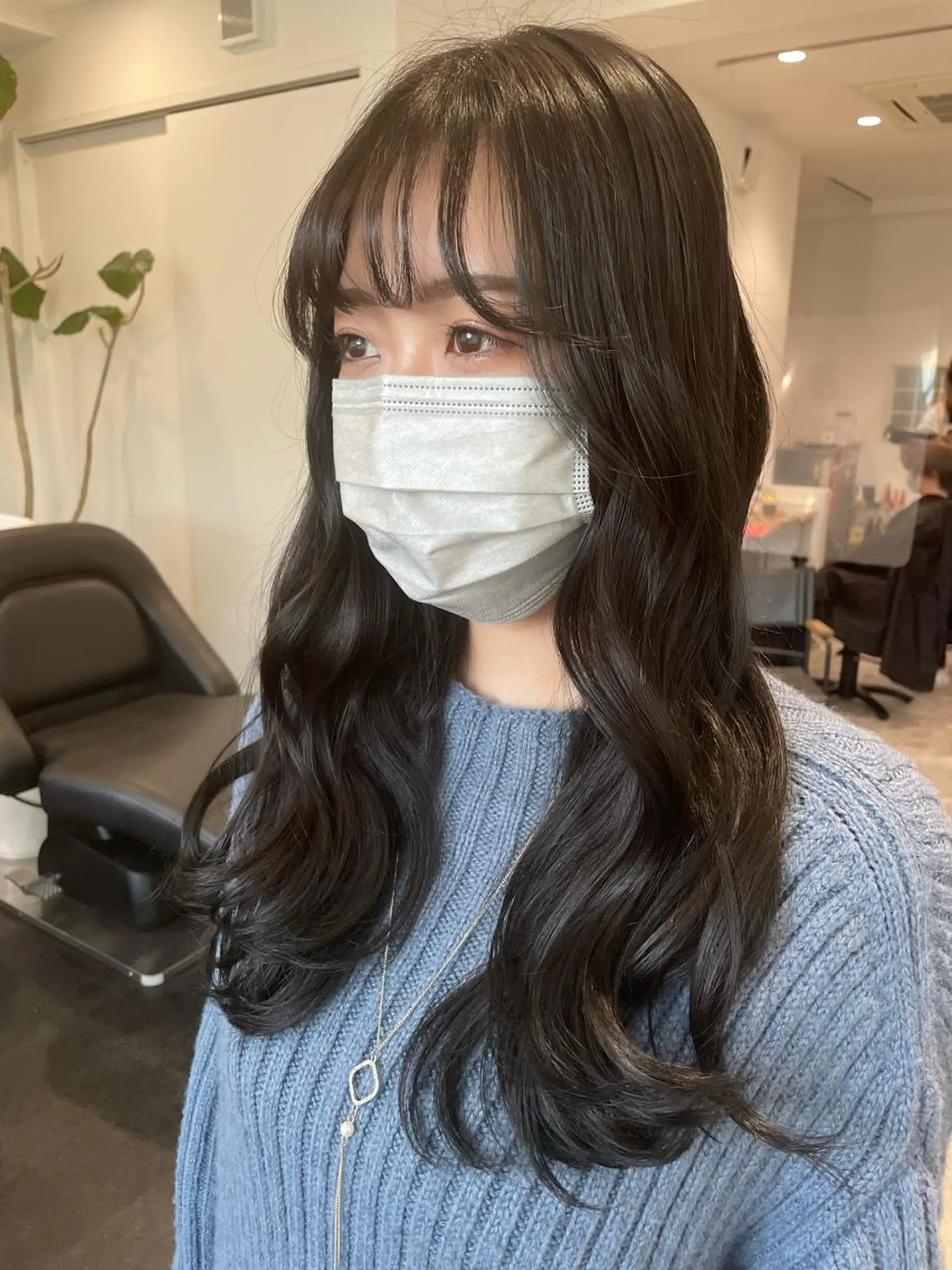カラー 京都美容師 塩のヘアスタイル