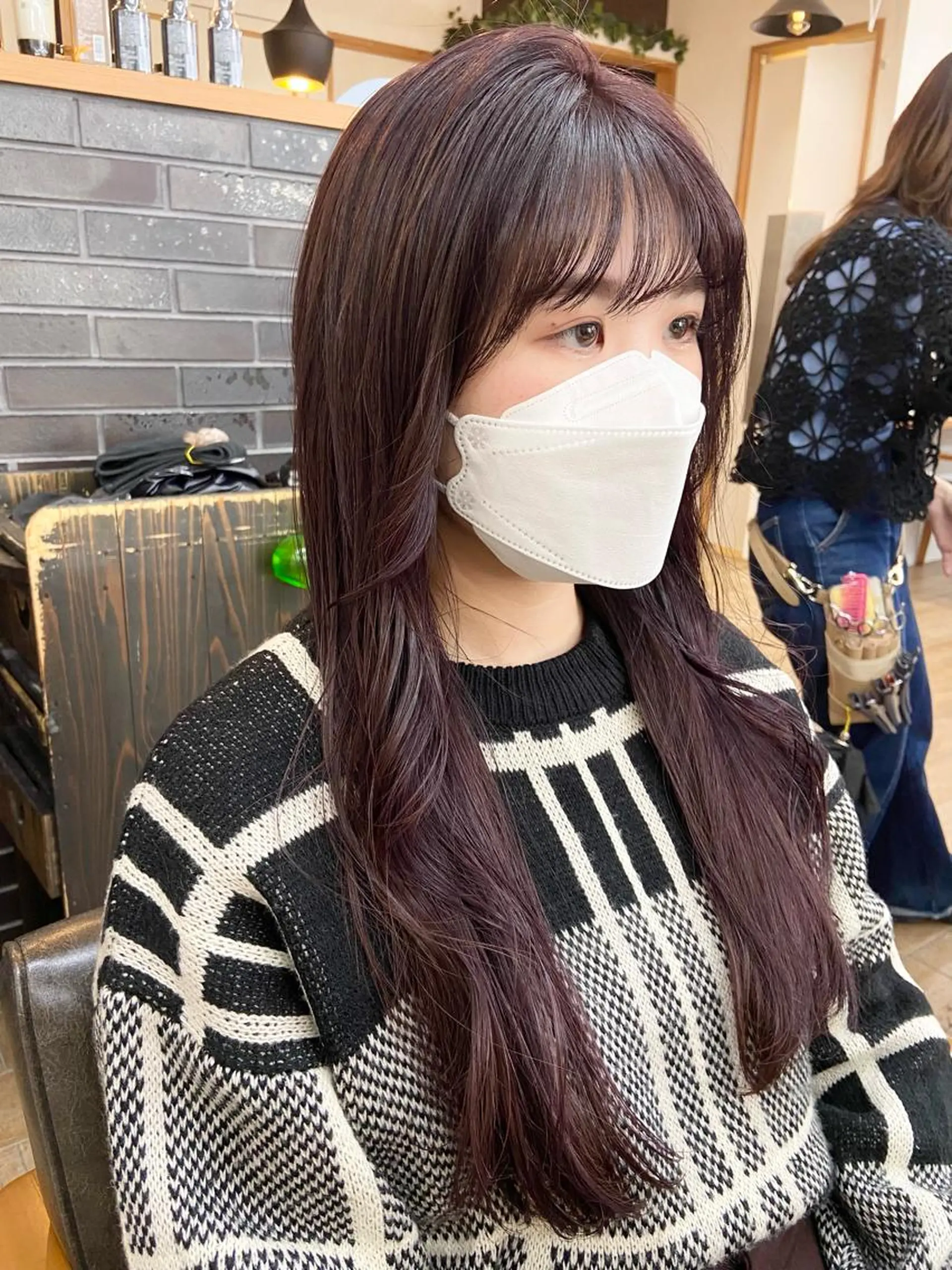 ロング カラー ダブルカラー 🌙ｃｈｉｎａｒｉのヘアスタイル