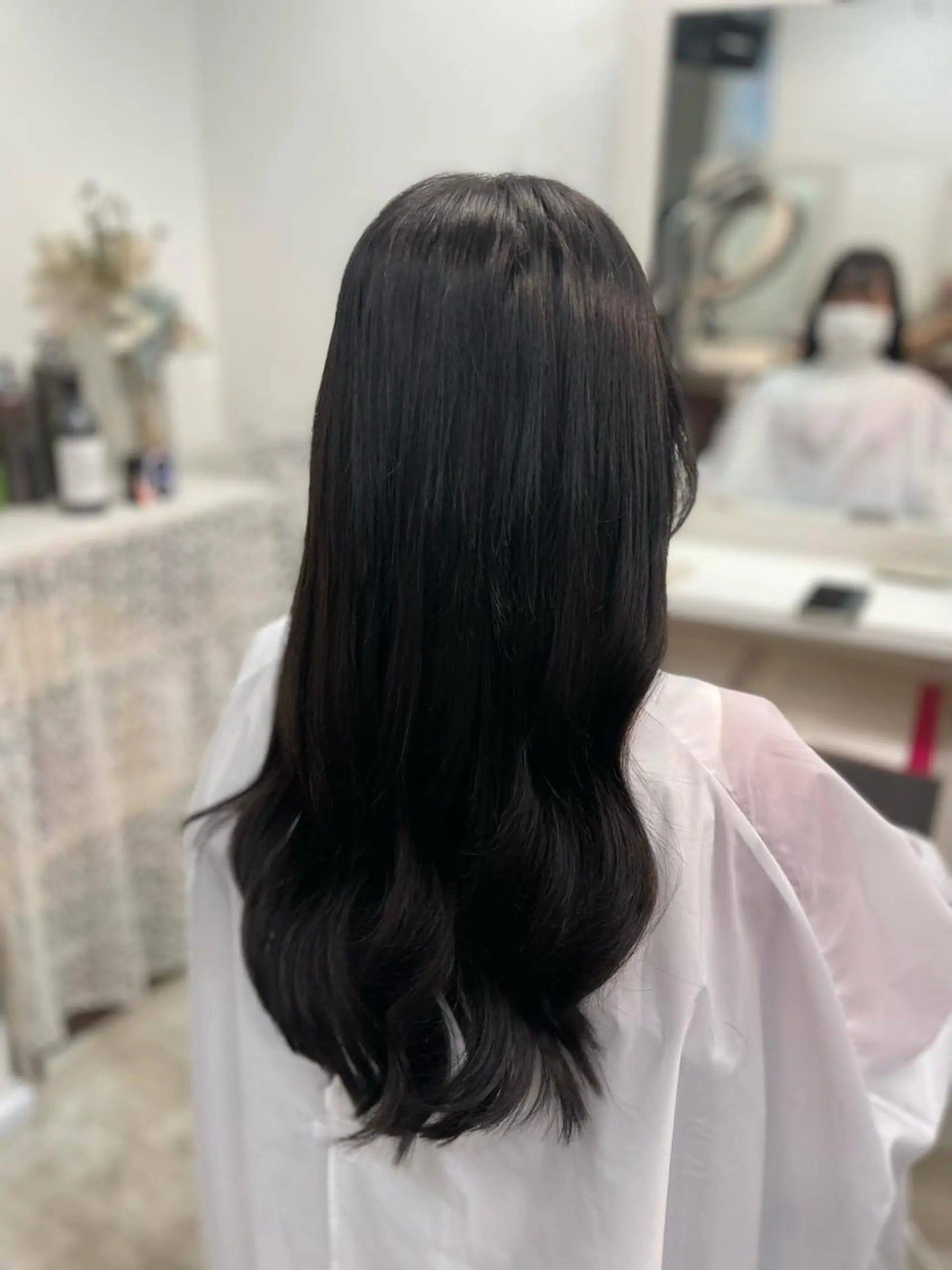 ロング カラー カット ヘアカラー エクステ ヘアセット 韓国ヘア🤍髪質改善 🇰🇷AKANEのヘアスタイル