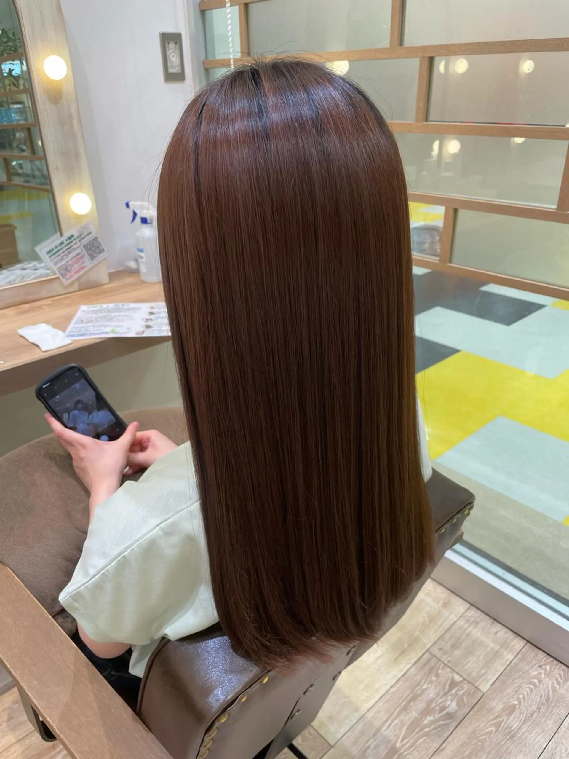 ロング カット 縮毛矯正 ✨酸性ストレート✨ 南川だいさくのヘアスタイル