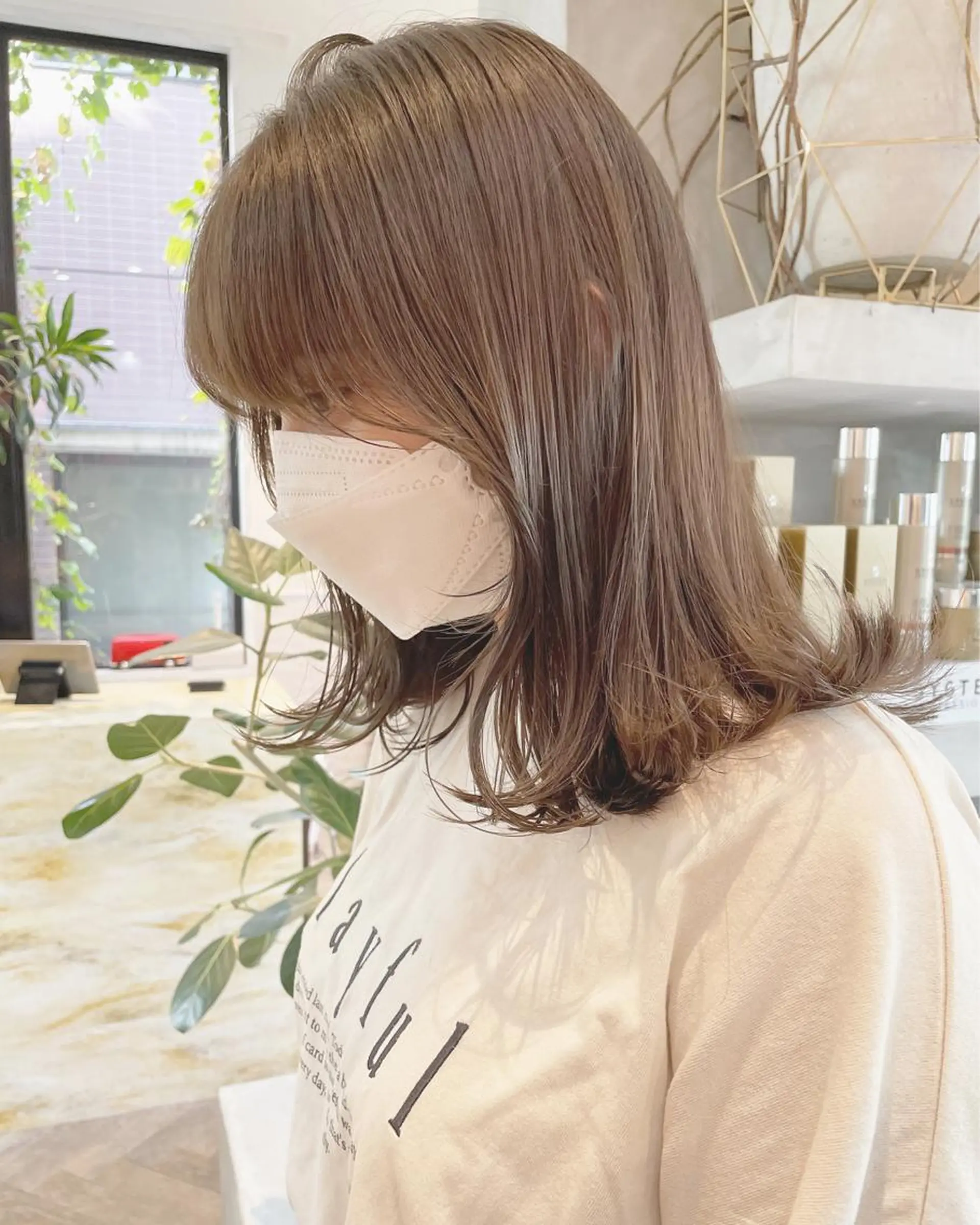 ミディアム カラー 🫧透明感ヘア🫧 🧸竹花　彩希🧸のヘアスタイル
