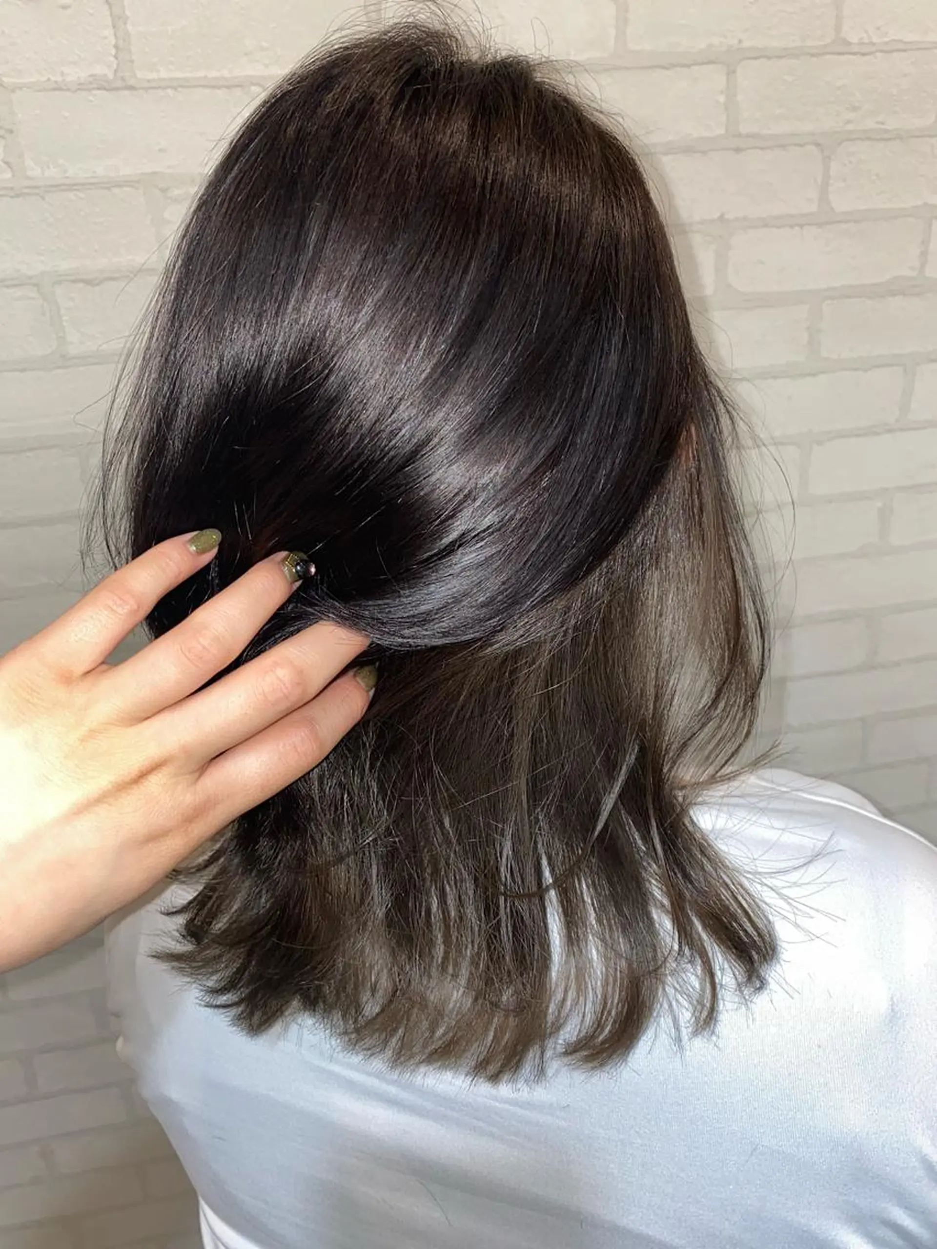 ミディアム カラー ブリーチ トリートメント 東武練馬ENVY所属・✨🐣小池 ひな🐣✨のヘアスタイル