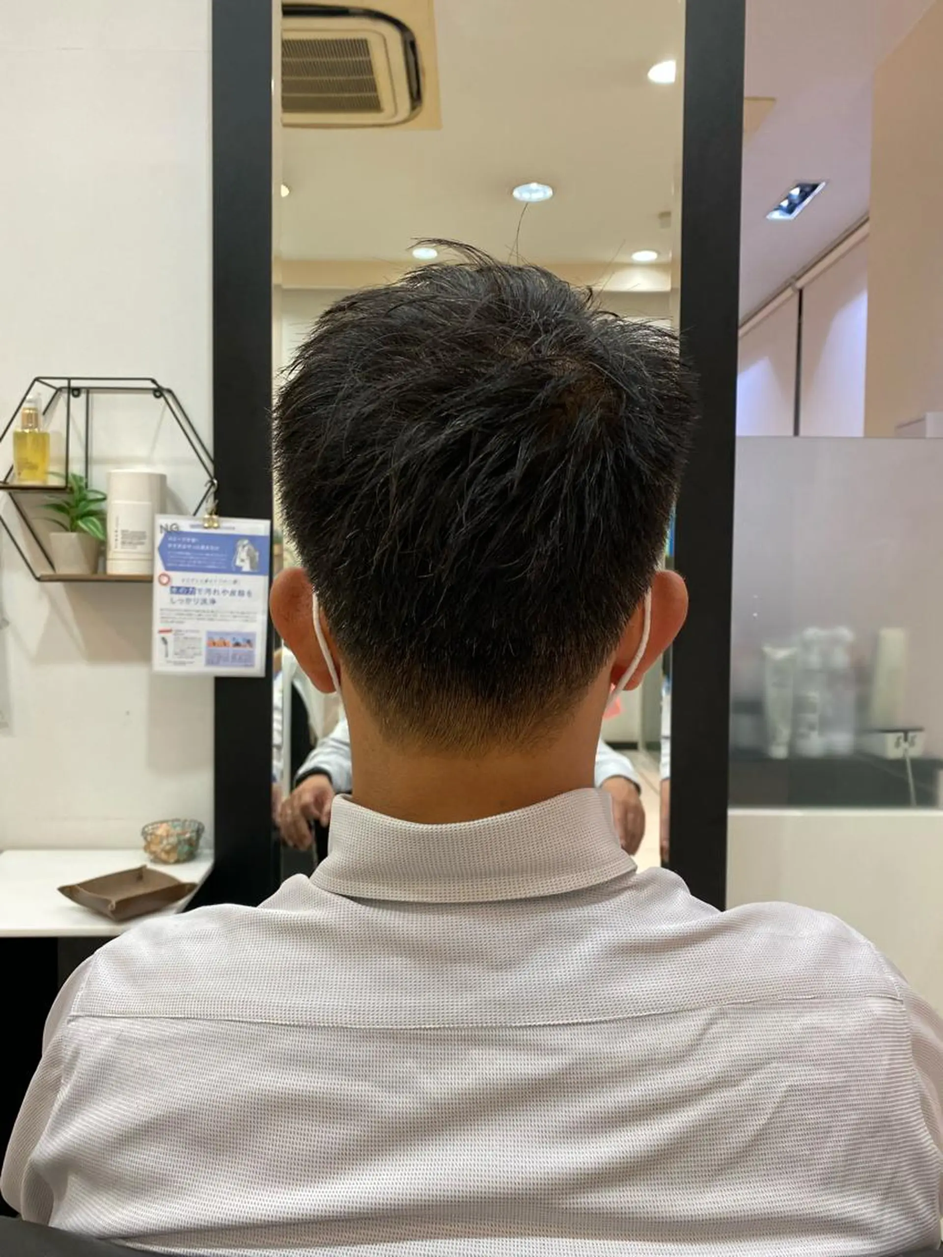 メンズ CHIC 蘭のヘアスタイル