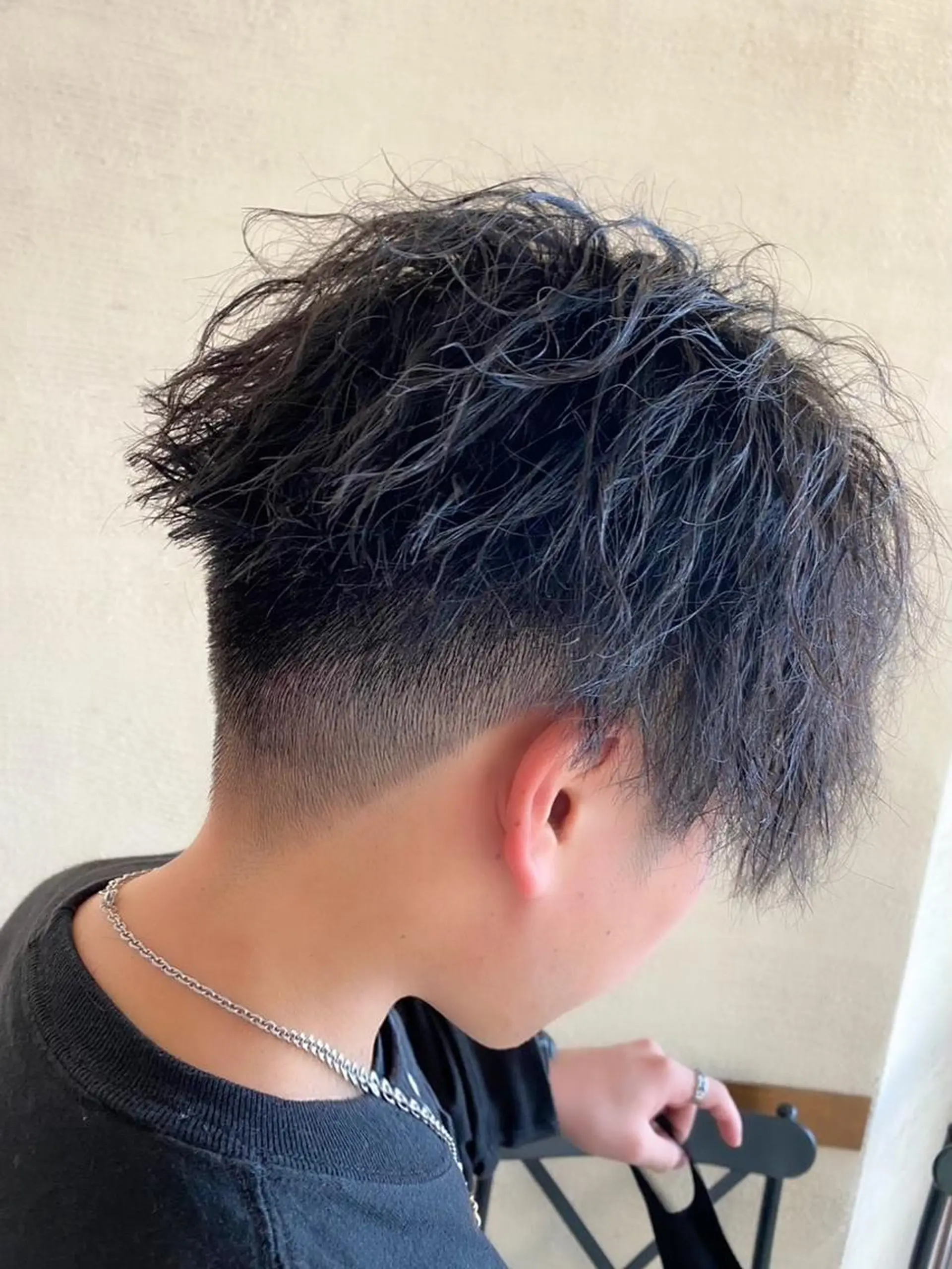 ショート パーマ メンズ カット パーマ ⭐️千葉 碧和⭐️のヘアスタイル