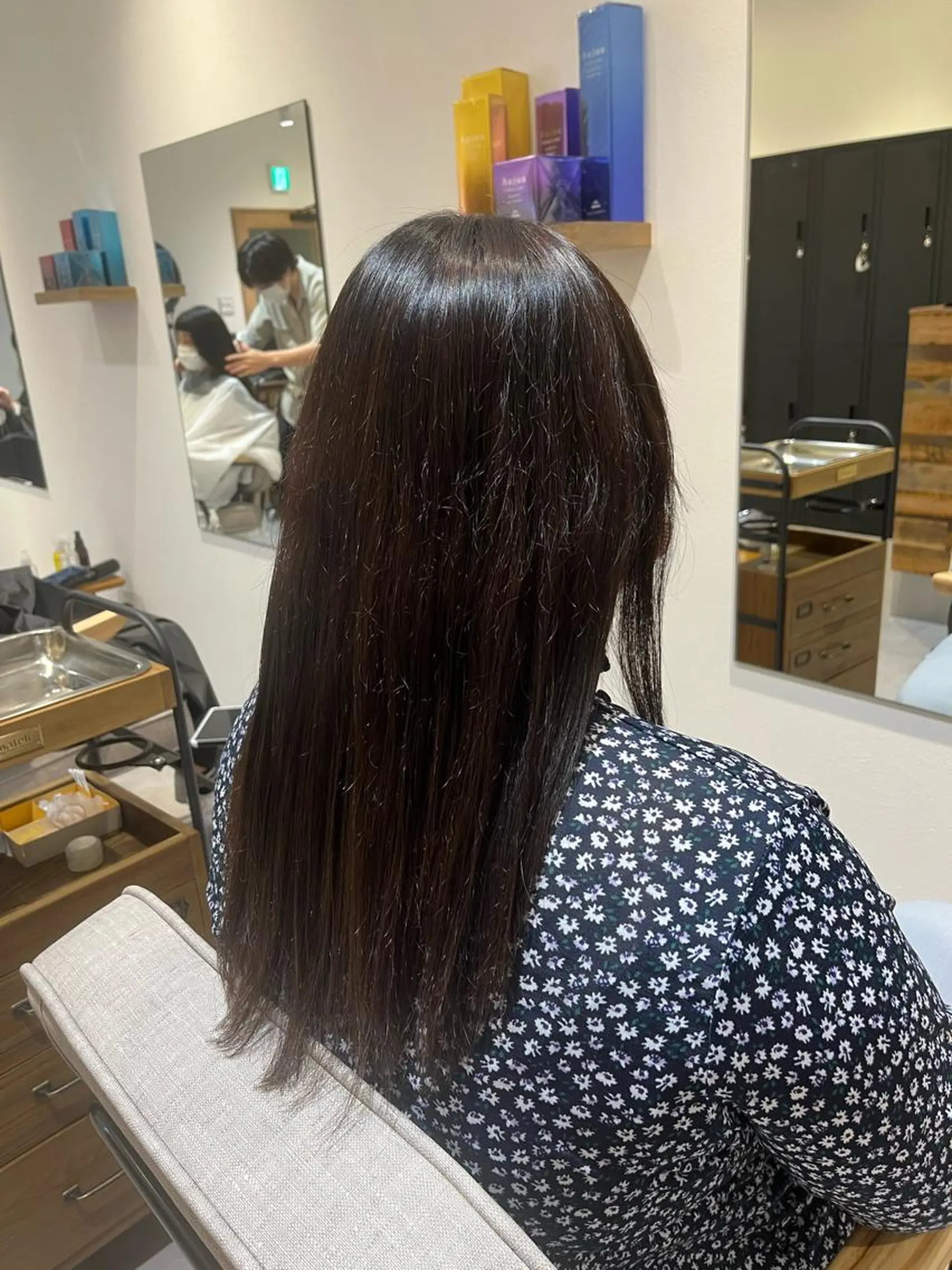 カラー カット 🌸 飯野 舞桜のヘアスタイル