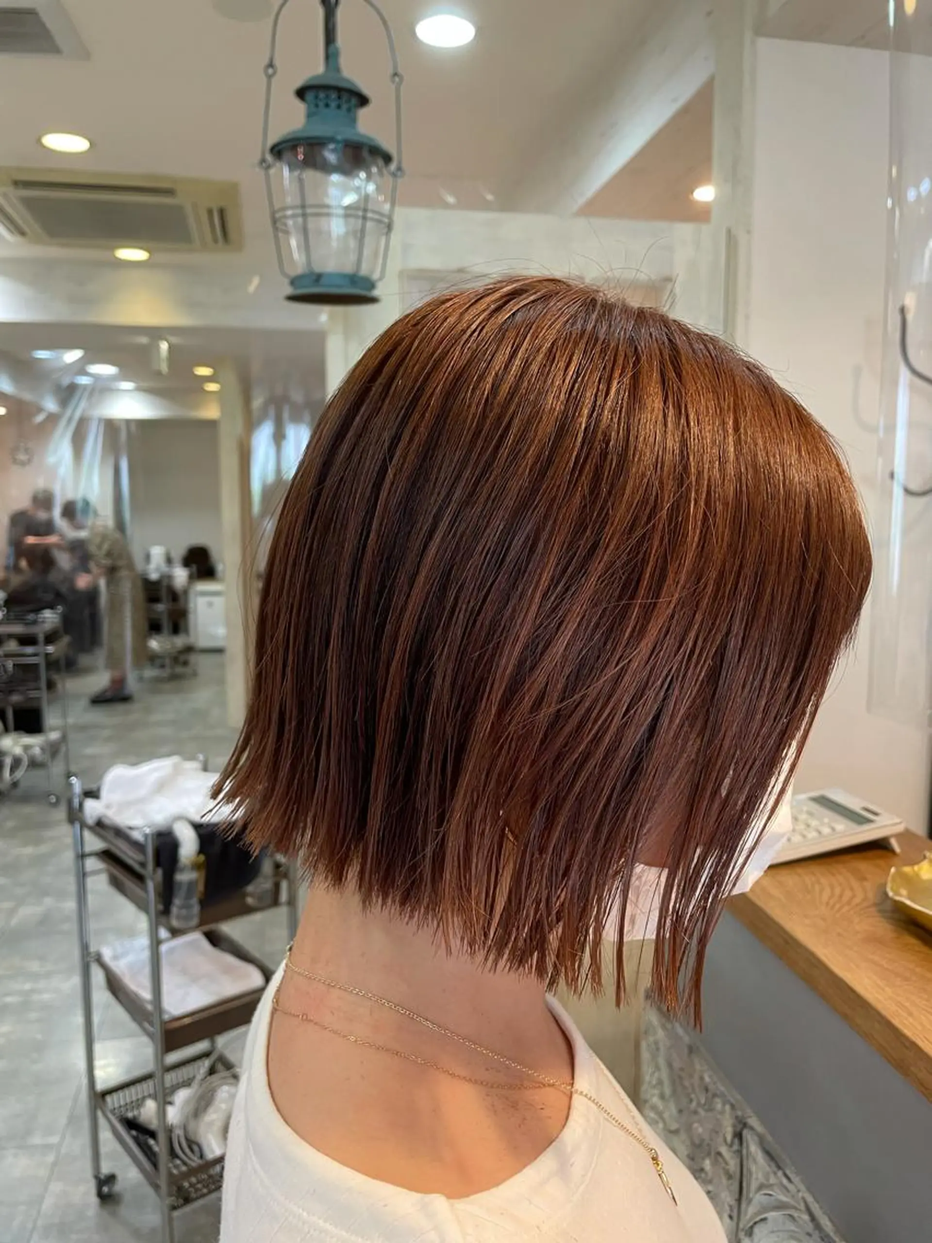 ショート カット ヘアカラー トリートメント little×PORTO sannomiya所属・福田 ジュンキのヘアスタイル