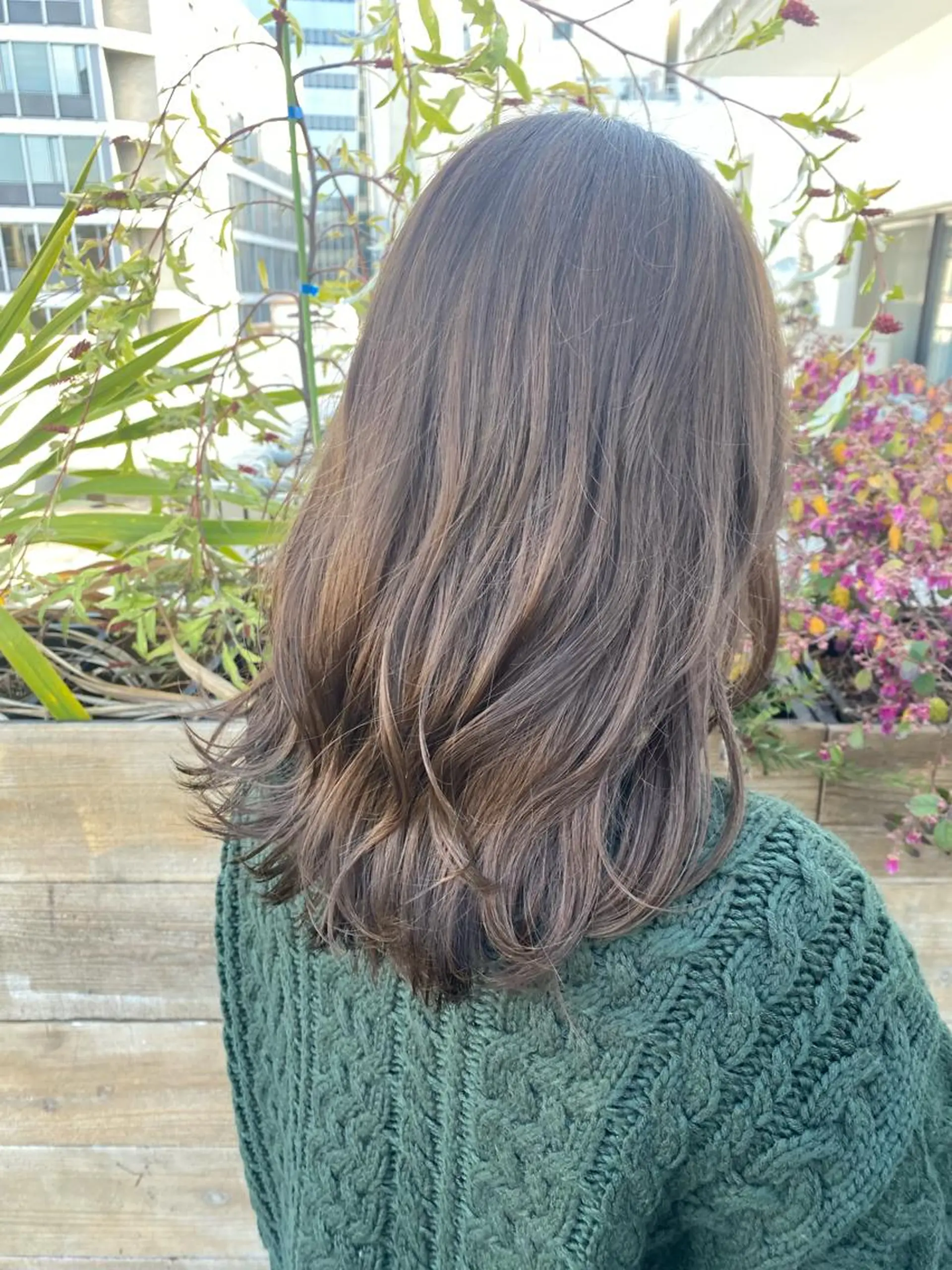 セミロング 名駅/艶韓国風ヘア miyabiのヘアスタイル