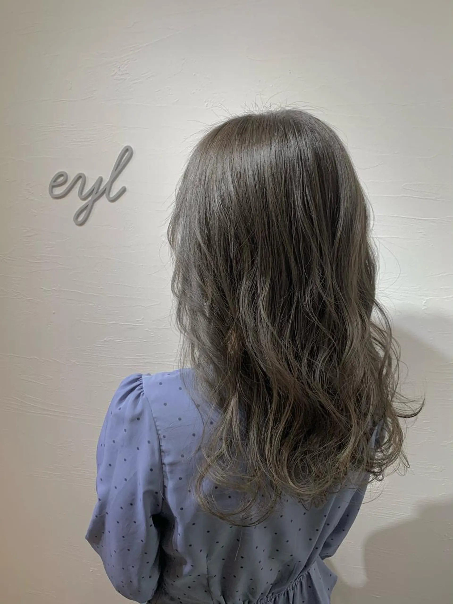セミロング カラー ベージュカラー ミント ミントベージュ カット ヘアカラー トリートメント eyl〜エイル〜所属・💎赤み消しカラー 特化型デザイナー💎のヘアスタイル