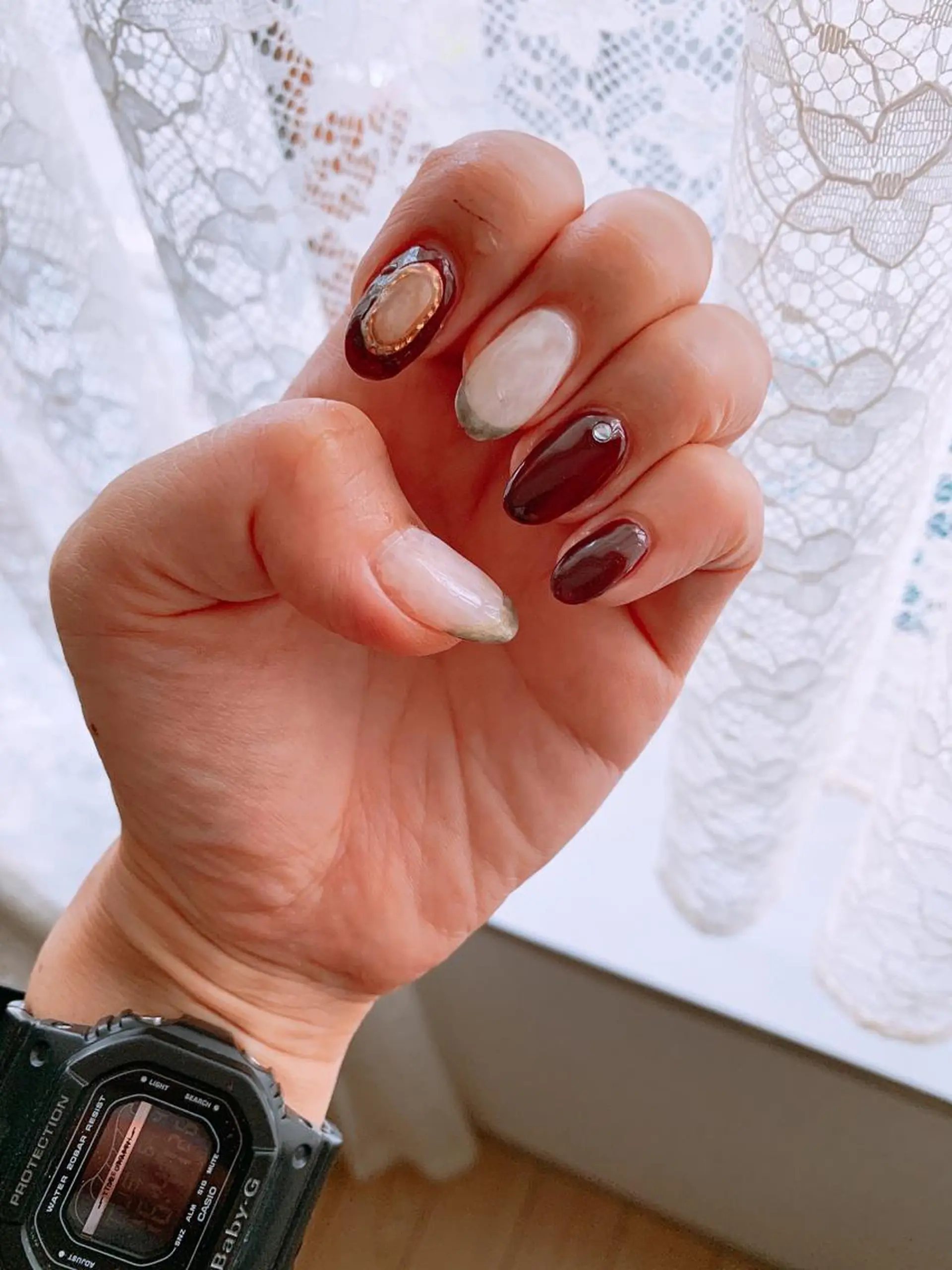 ネイル ニュアンスネイル ワンカラーネイル pipi..所属・pipi ..のネイルデザイン