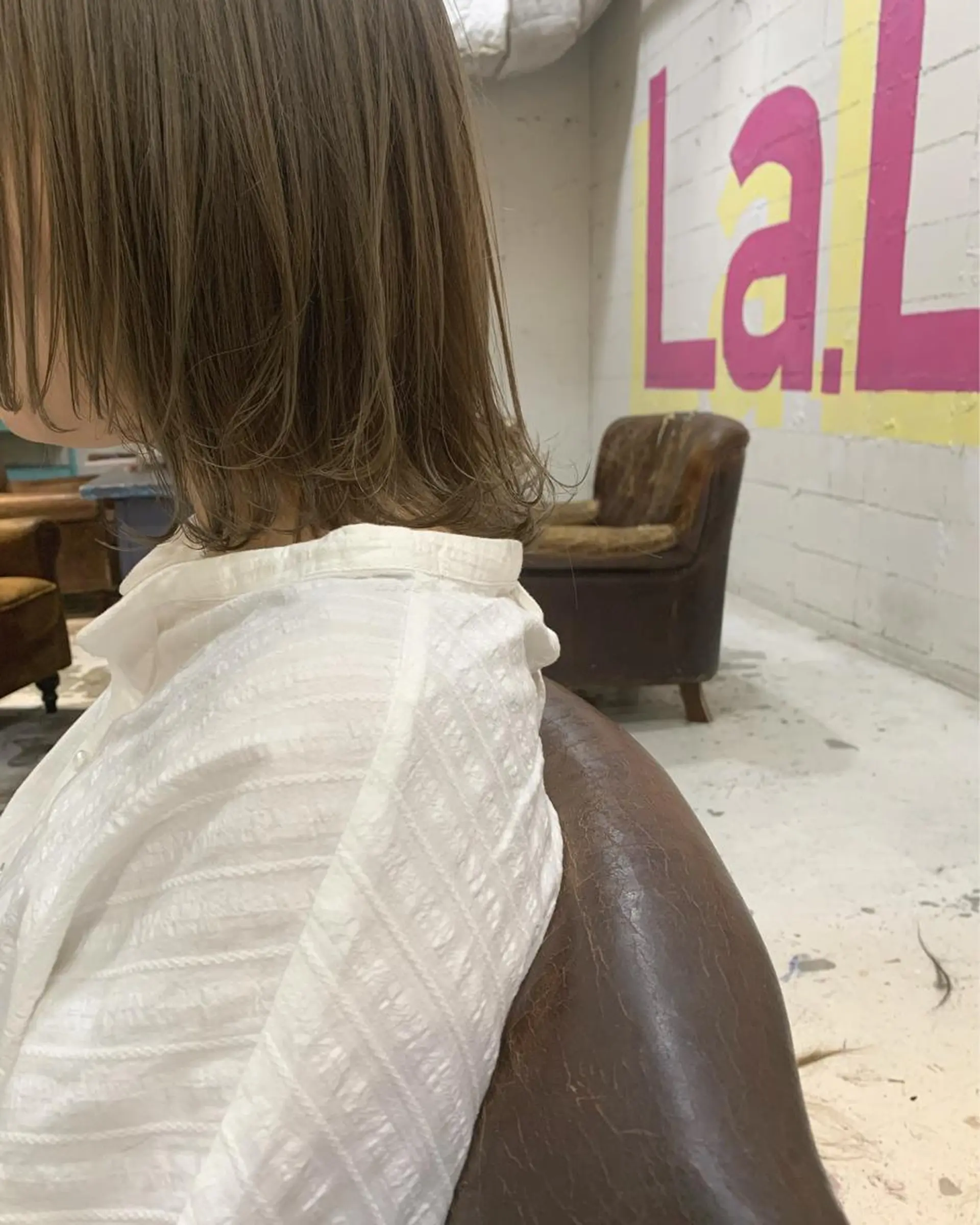 ミディアム カット ヘアカラー トリートメント La Lauren所属・ダブルカラー/透明感 💈JUNYA💈のヘアスタイル