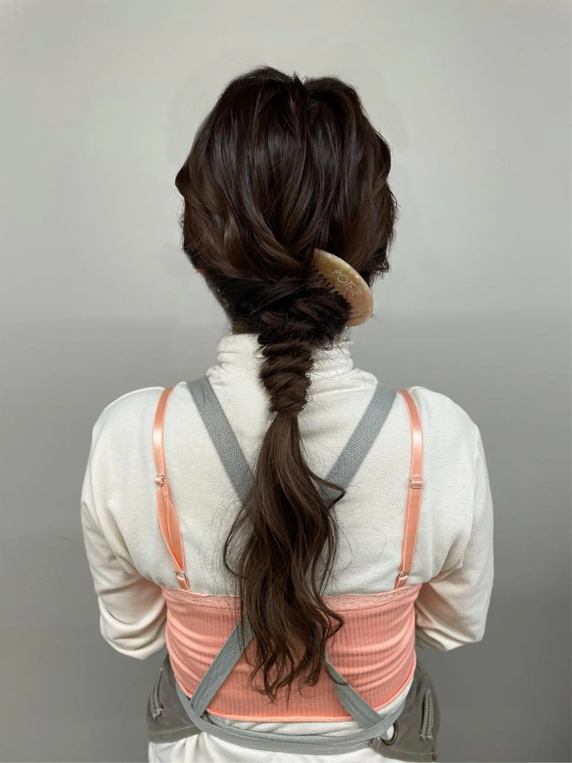 ロング ヘアアレンジ Koto🌿 ブリーチなしカラーのヘアスタイル