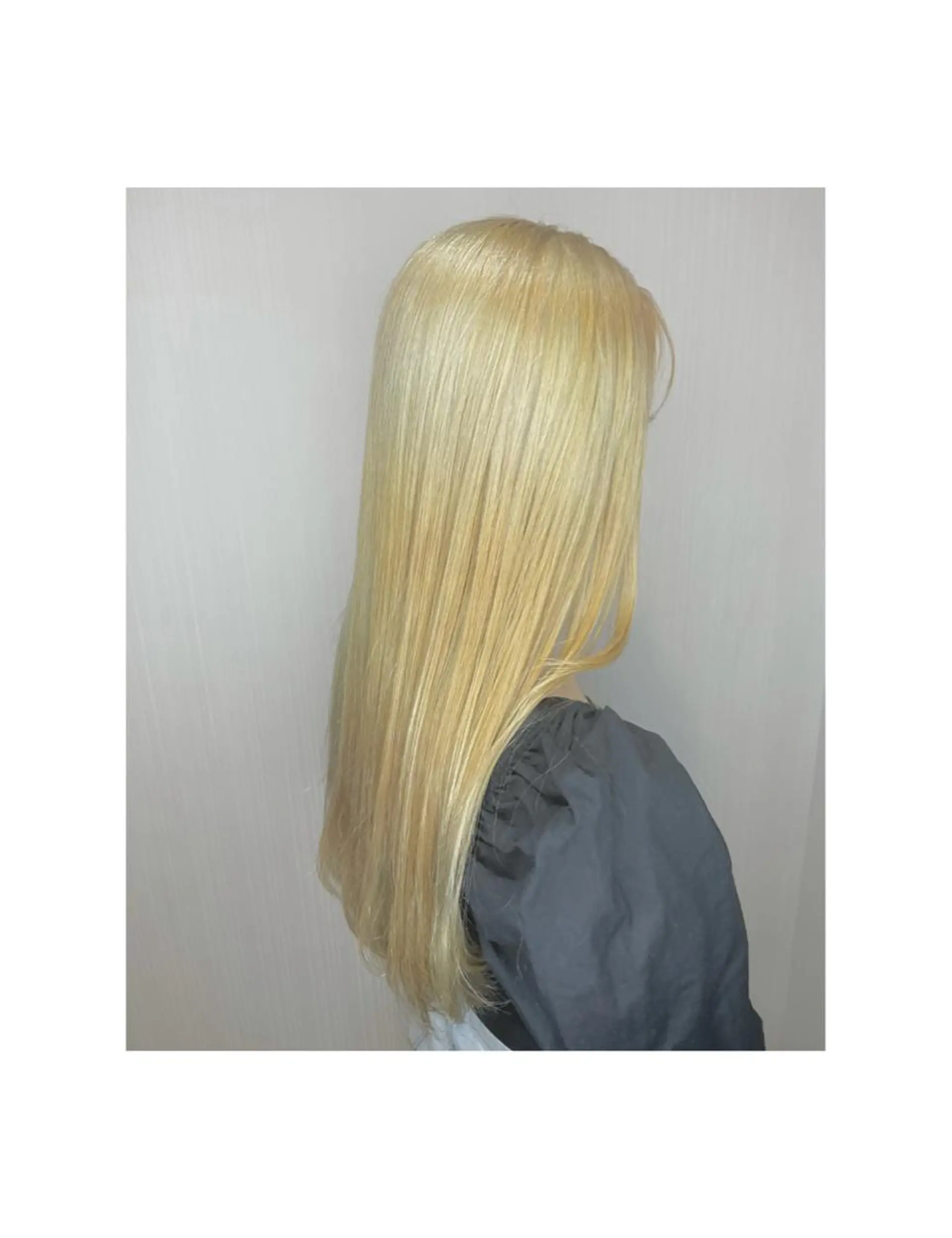 ロング カラー やました りなのヘアスタイル