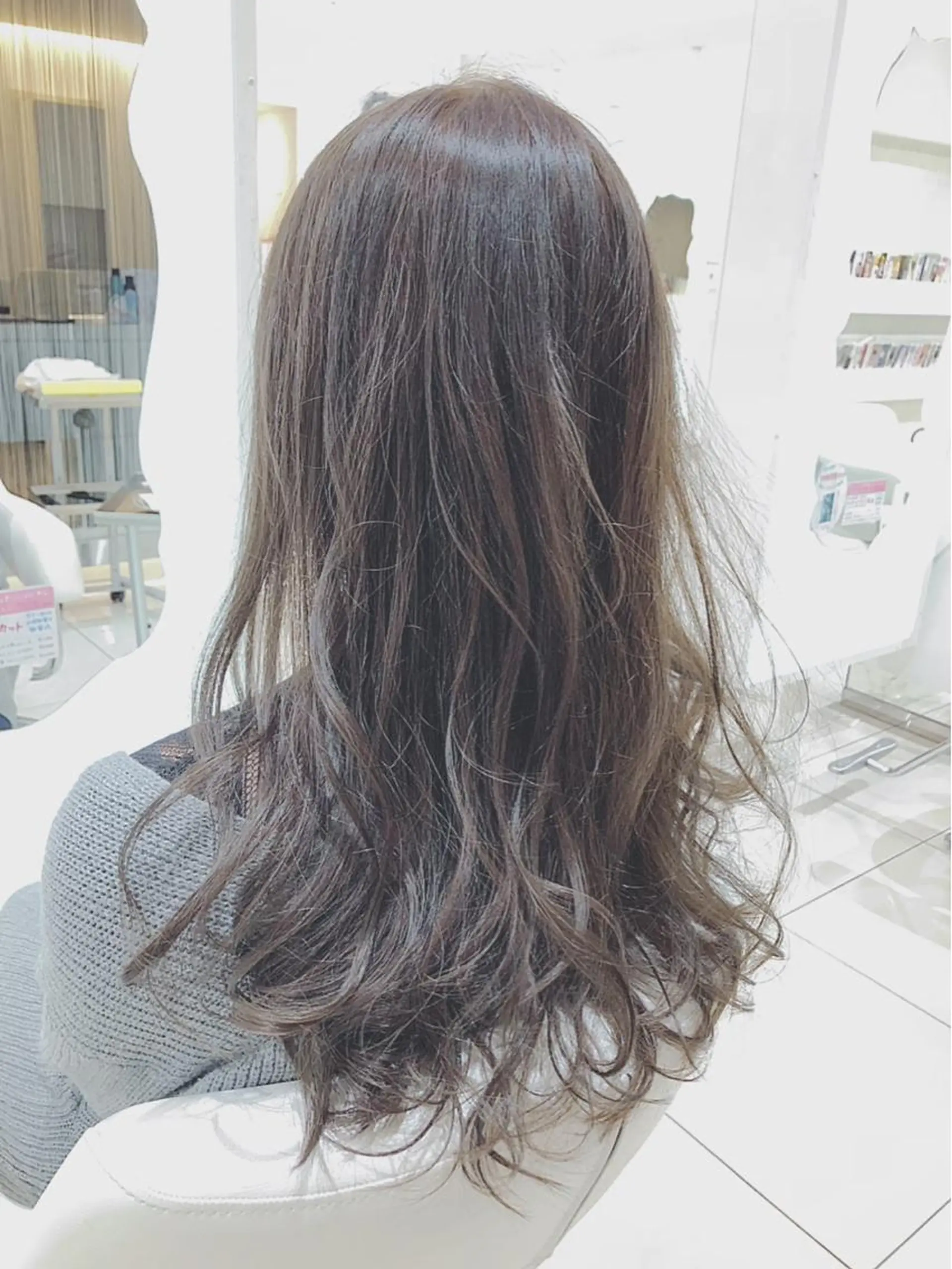 ロング ヘアカラー トリートメント ヘッドスパ セレスト心斎橋所属・上田 篤史のヘアスタイル
