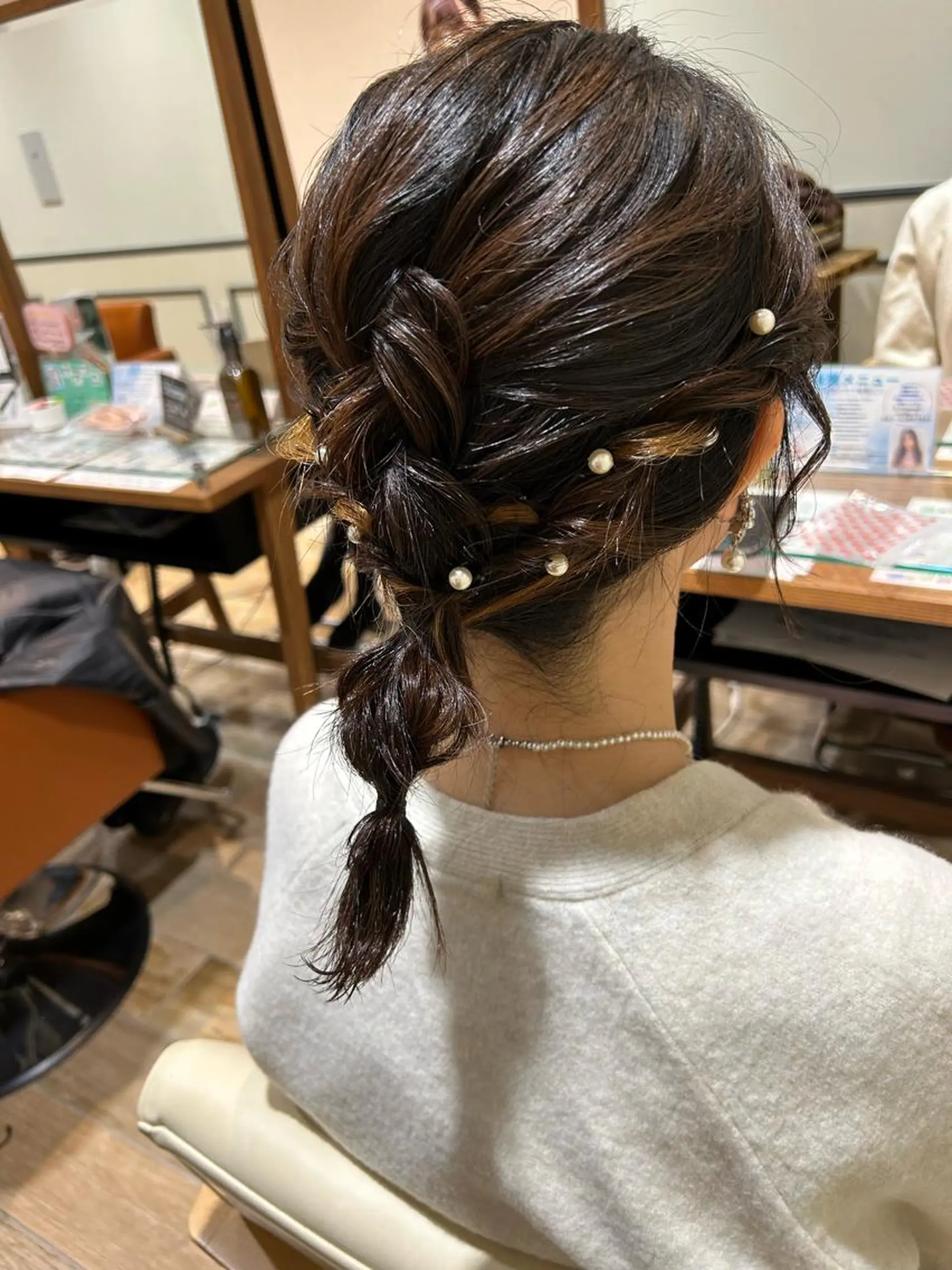 ヘアアレンジ ヘアセット 須藤 向日葵のヘアスタイル