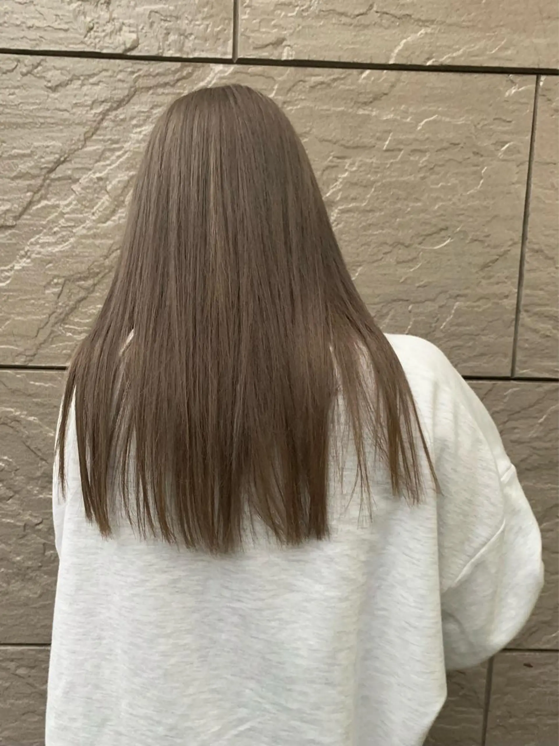 セミロング カラー 似合わせウルフ/ レイヤー/山本祐輔のヘアスタイル