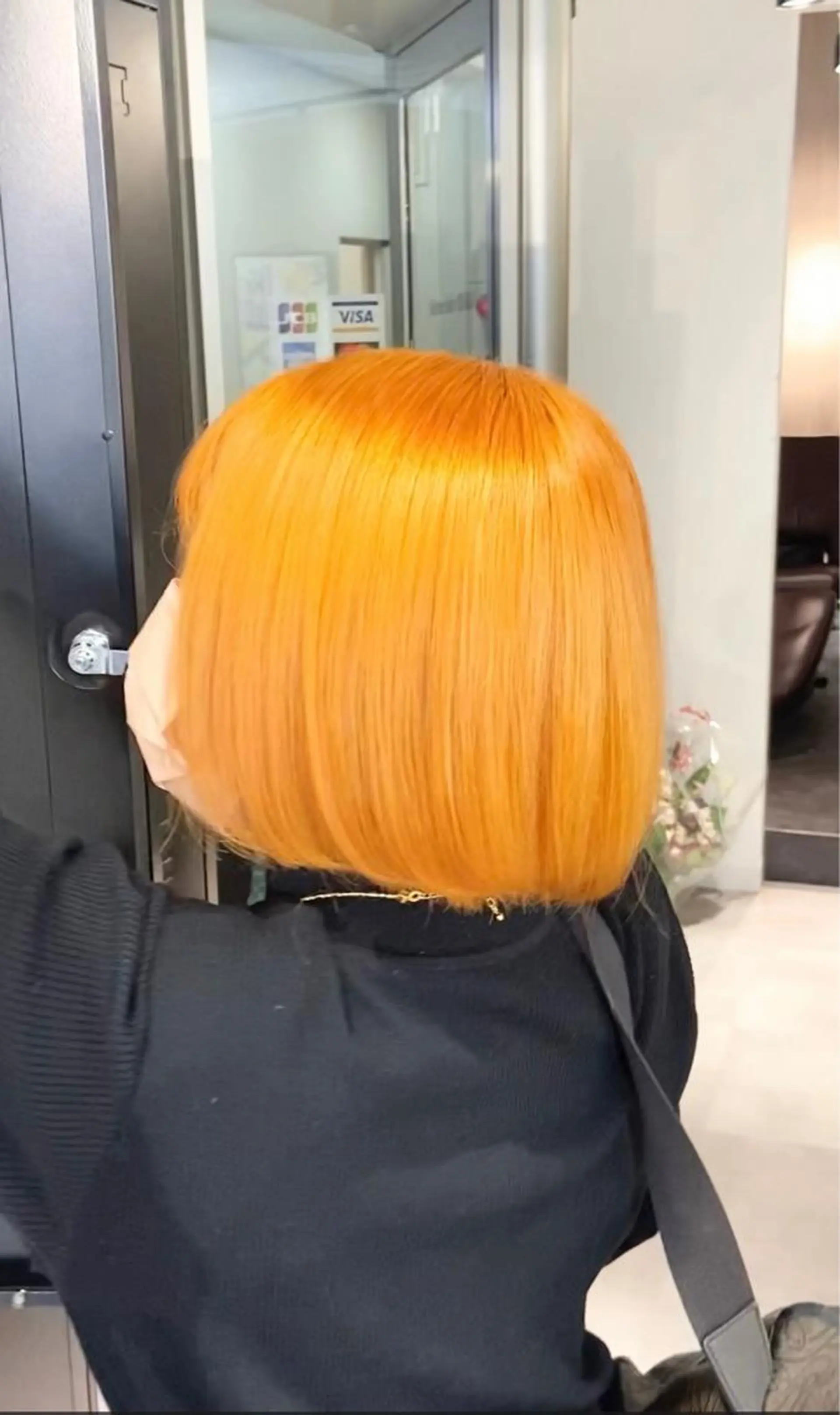 ミディアム カット ヘアカラー Selene 難波店 店長SHINTANIのヘアスタイル