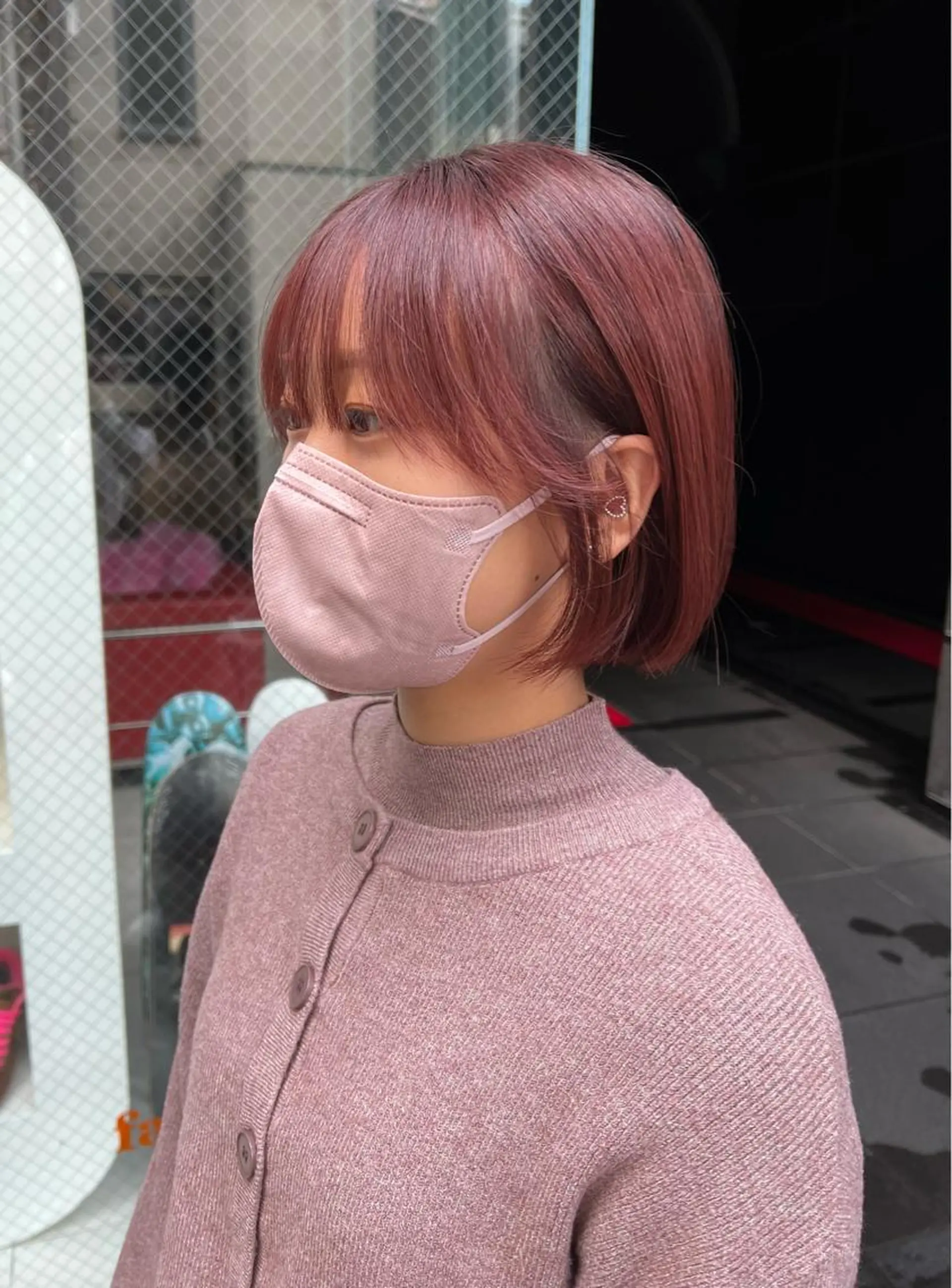ショート カラー salowin所属・吉ヶ別符 亮祐のヘアスタイル