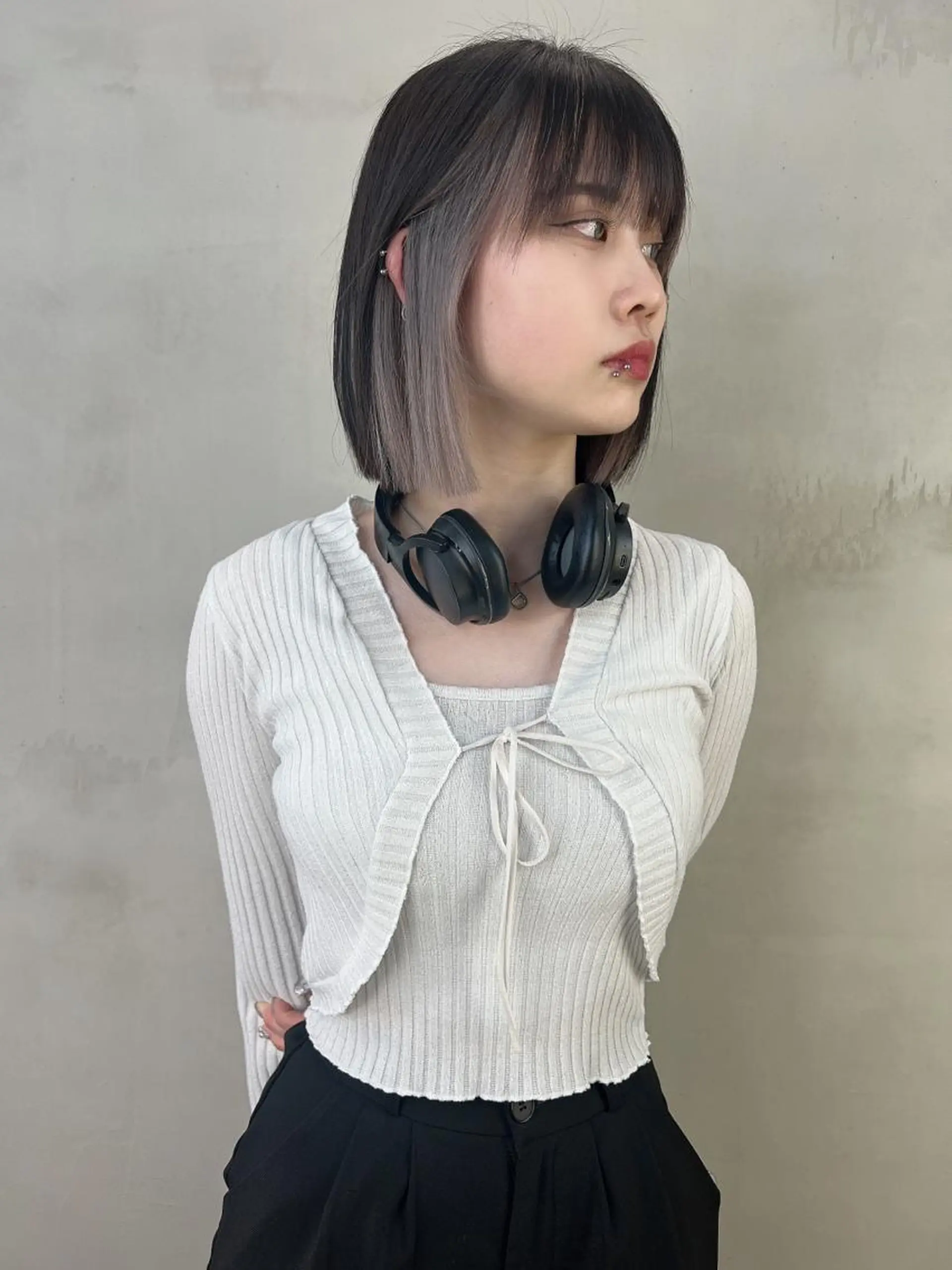 ショート 銀座/韓国/ワンホン 🤍艶髪🖤nahoのヘアスタイル