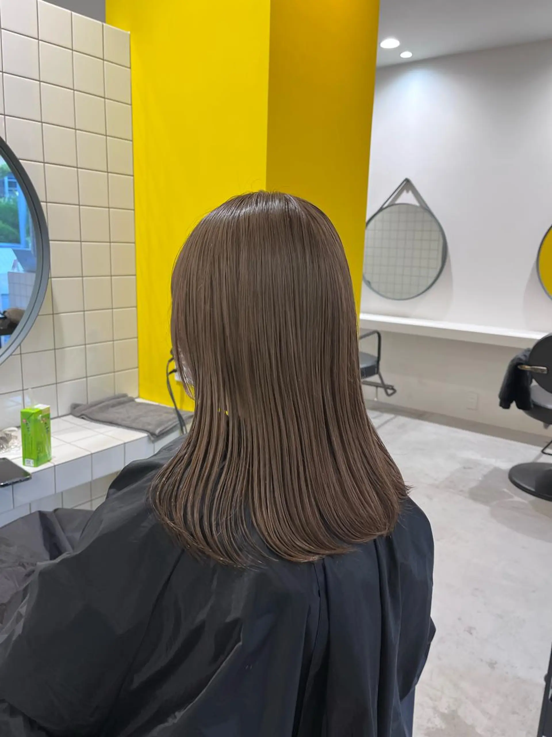 ミディアム カラー ヘアカラー トリートメント トレンドヘア◎ 店長　清原佑太のヘアスタイル