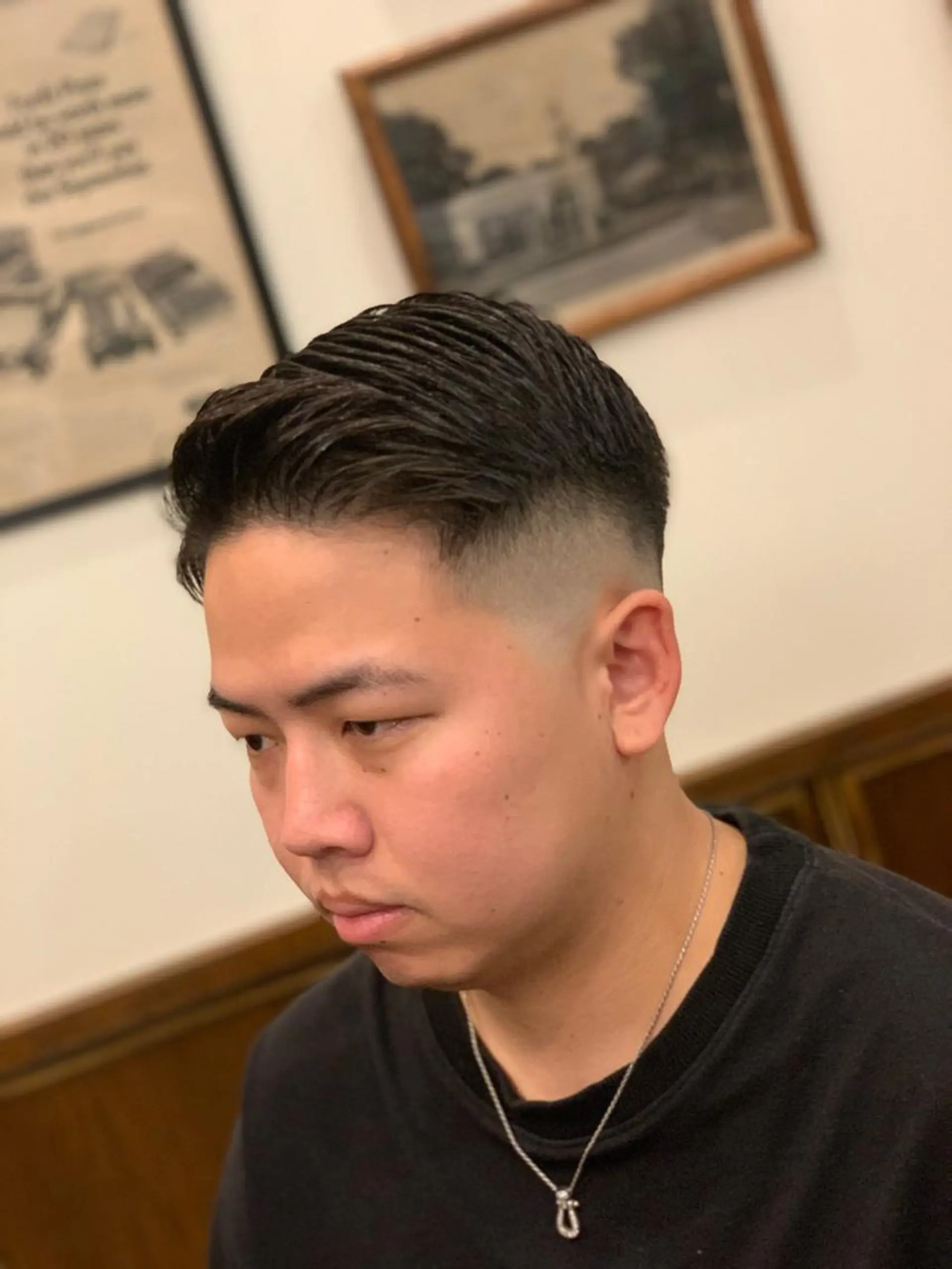 ショート メンズ ヒロ銀座 バーバーショップ神楽坂所属・ひらお あおとのヘアスタイル