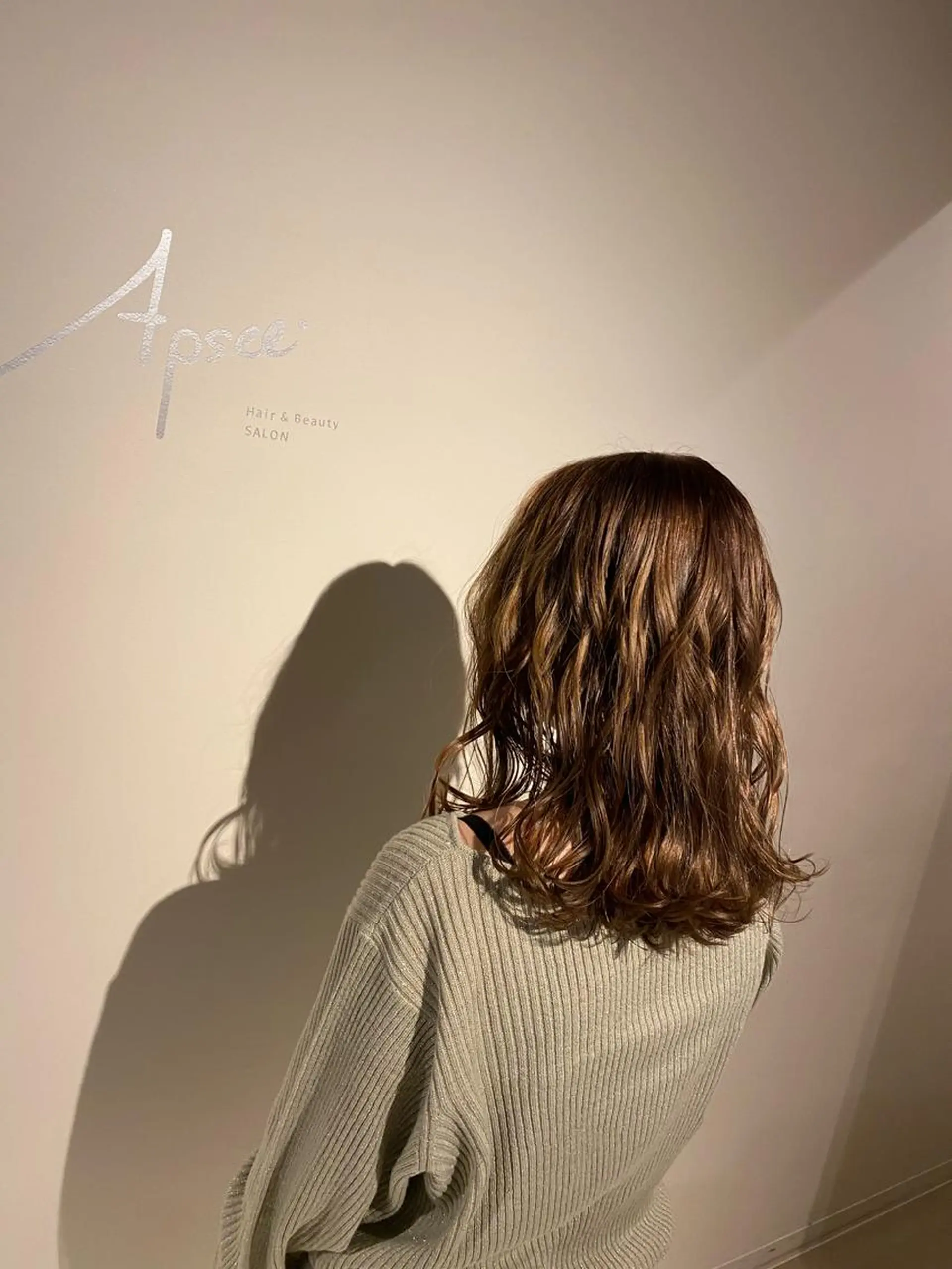 ロング カット ヘアカラー トリートメント 宮永 瑞樹のヘアスタイル