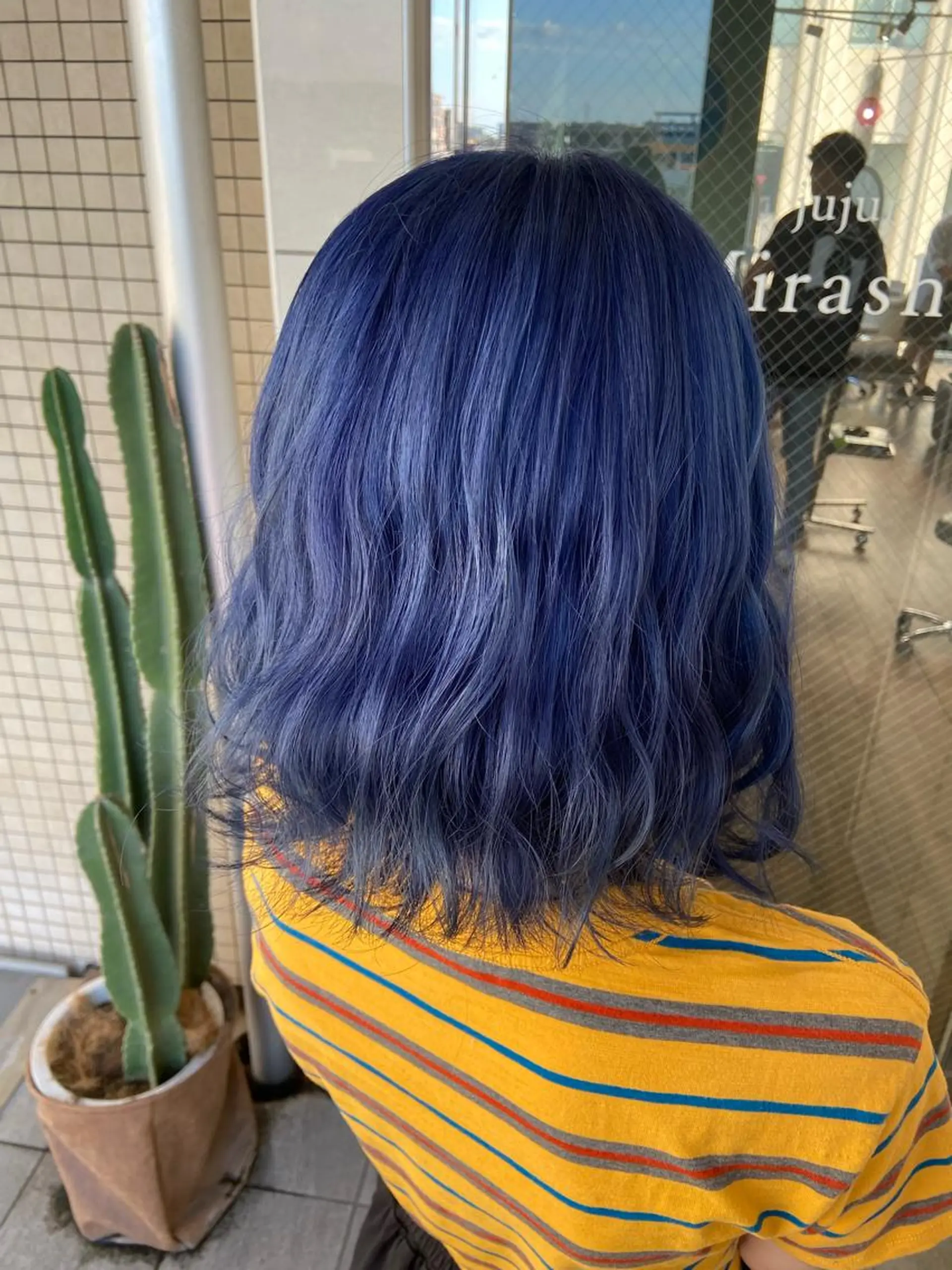 ミディアム カラー ヘアカラー トリートメント 🧸プルエクステ❤︎ ネイルKAO🧸のヘアスタイル