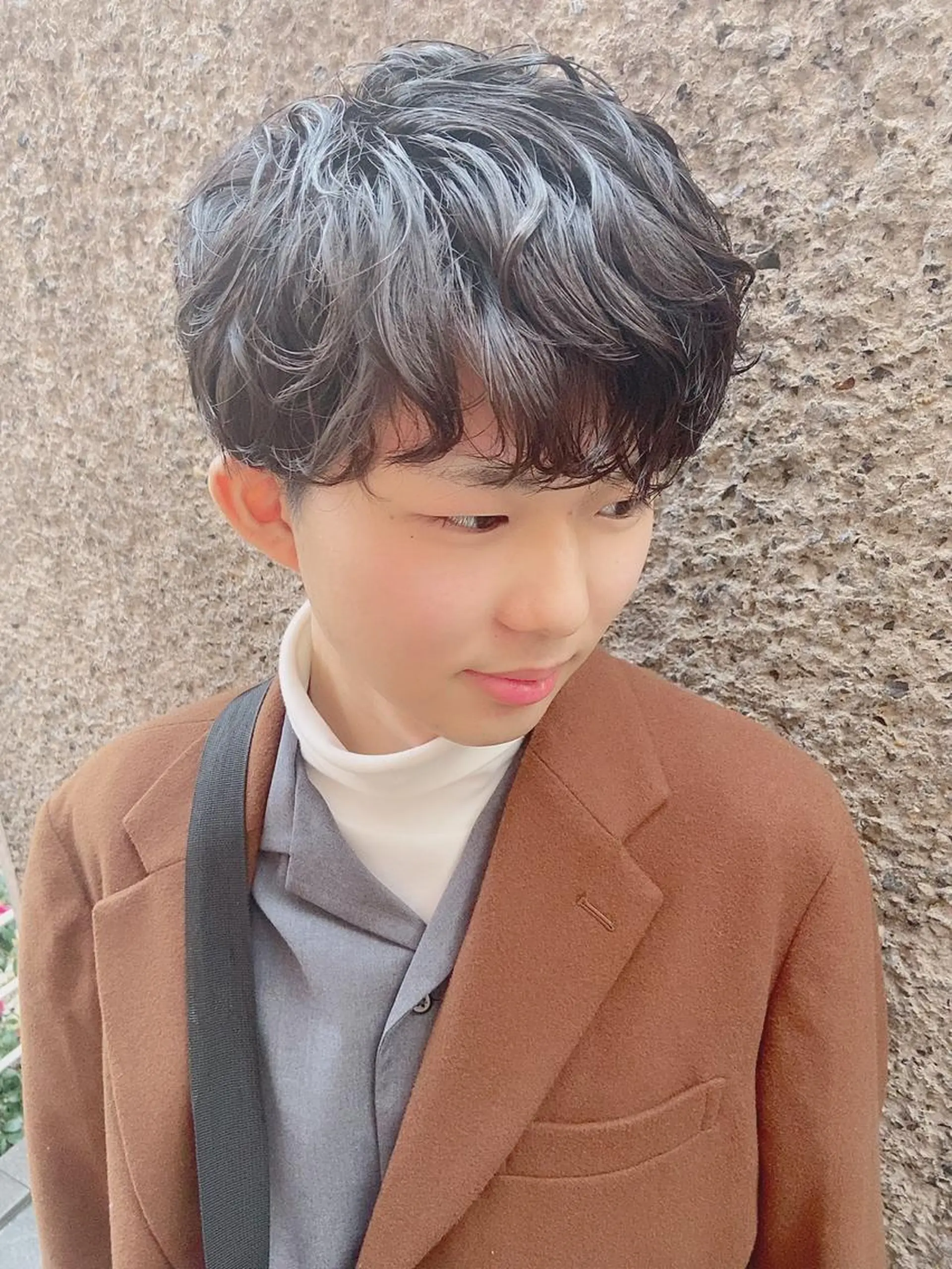 ショート カラー パーマ ヘアアレンジ メンズ メンズパーマ カット パーマ CHIC share salon所属・ちこ .のヘアスタイル