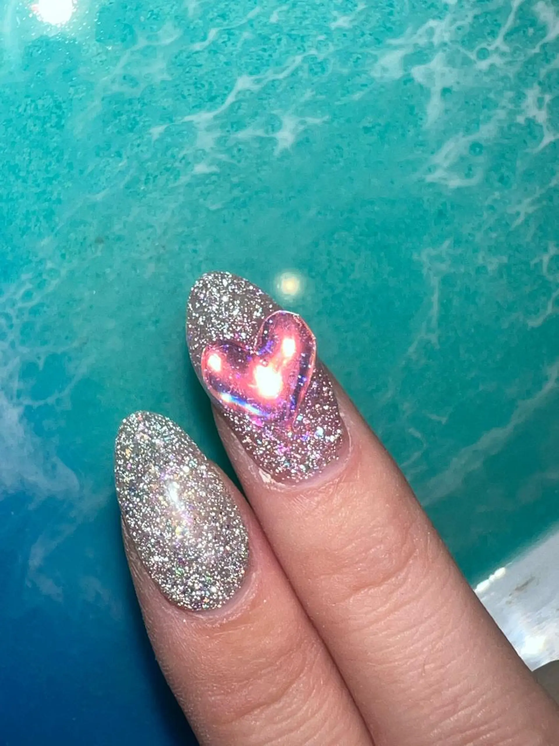 ネイル アートネイル ジェルネイル ロングネイル マグネットネイル ニュアンスネイル clover nailのネイルデザイン