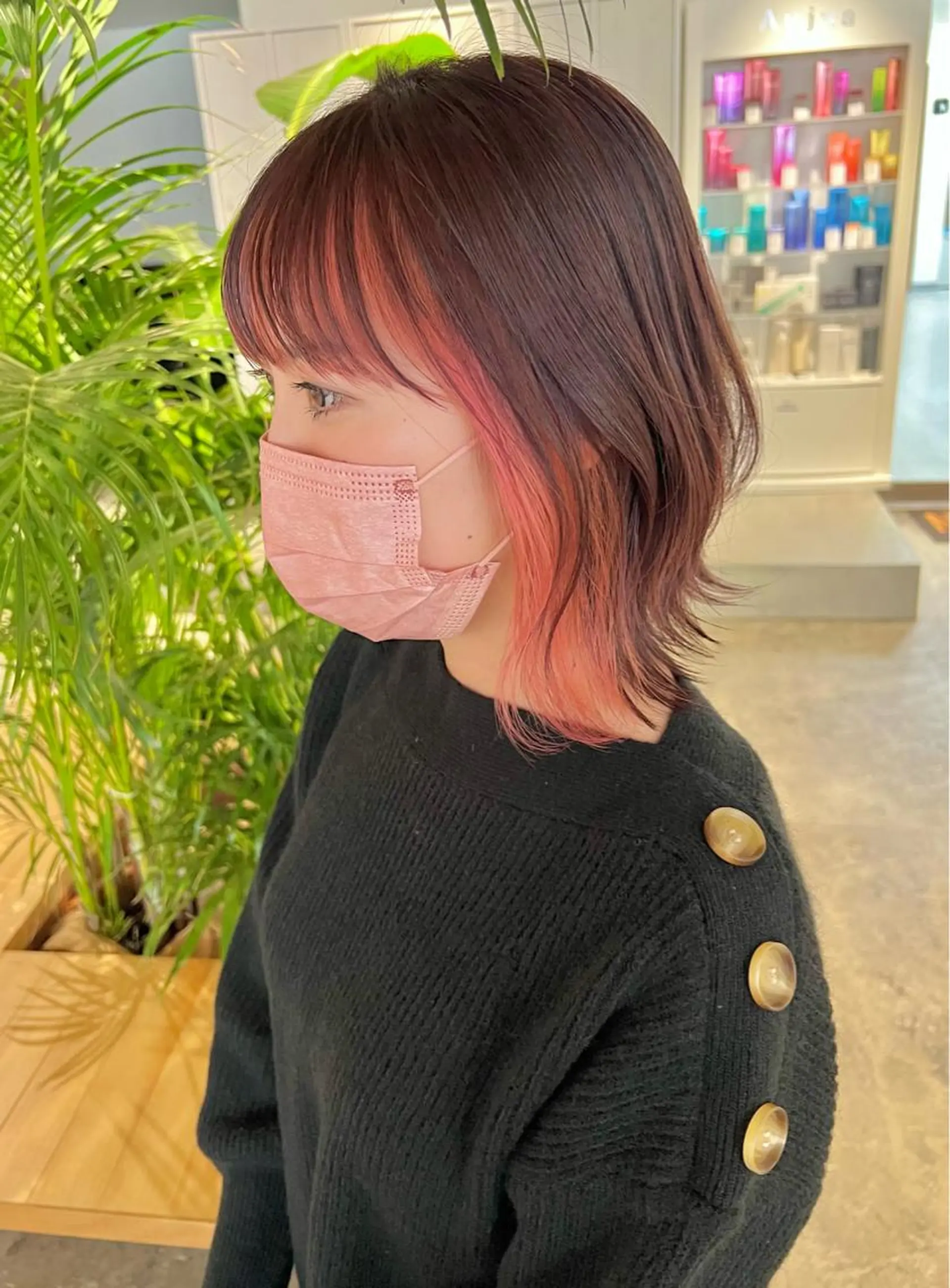 ミディアム ON_fleek所属・藤本 祥実のヘアスタイル