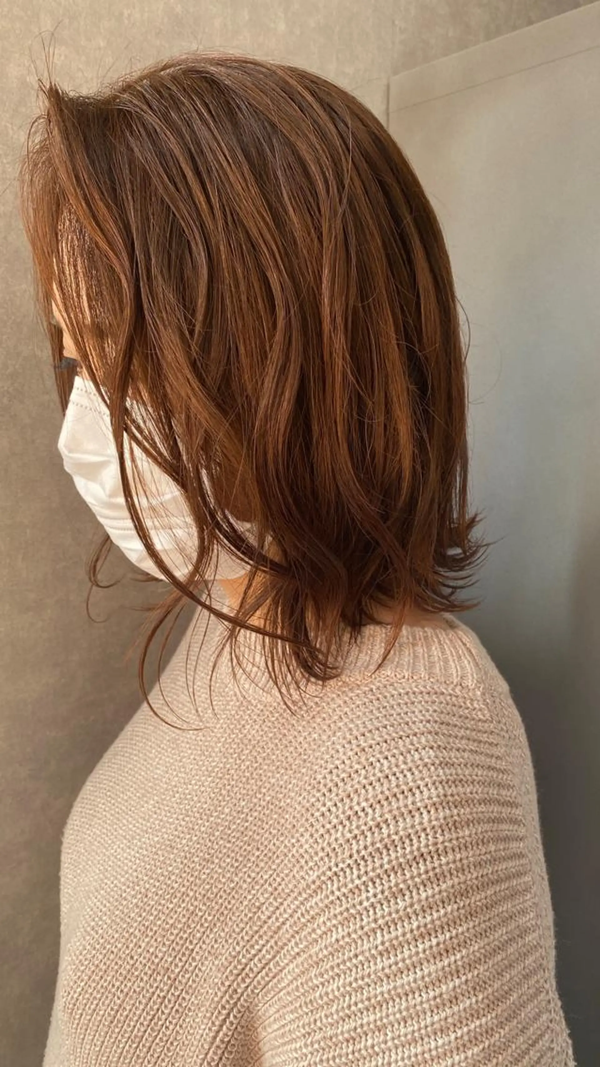 ミディアム カラー カット ヘアカラー トリートメント Bianca所属・Bianca  代表 硲　貴亮【東武練馬】のヘアスタイル