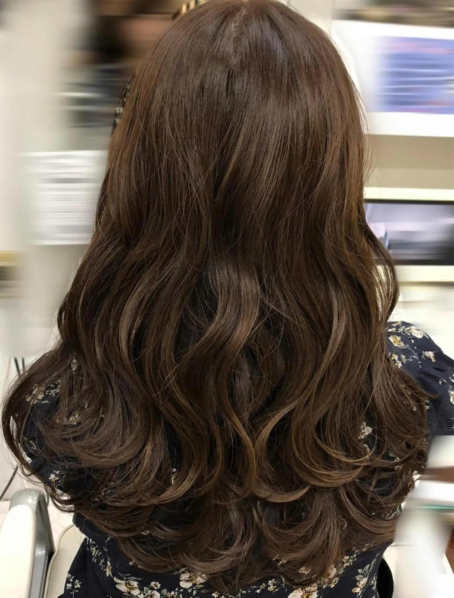 ロング カラー HAIR MAKE Avalon 橋本店所属・💎白髪染めも対応 🙆👌山本明菜のヘアスタイル