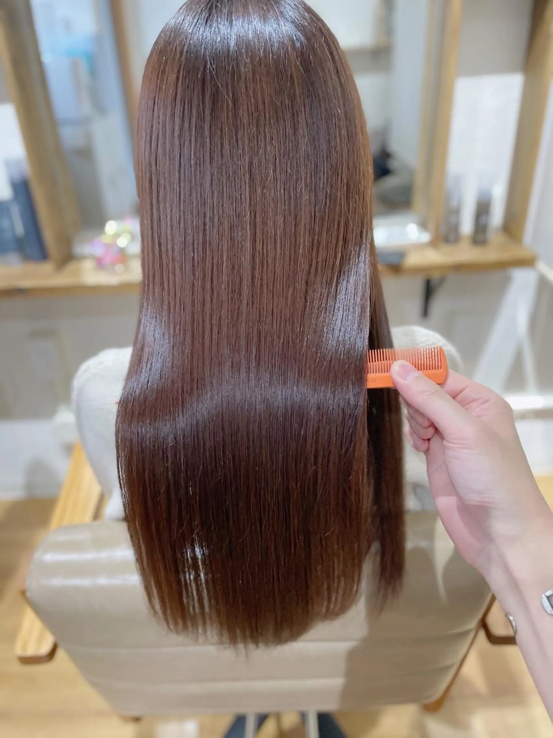 ロング カラー 髪質改善 トリートメント 酸熱トリートメント 美髪専門サロンby mile所属・美髪専門サロン kazuのヘアスタイル