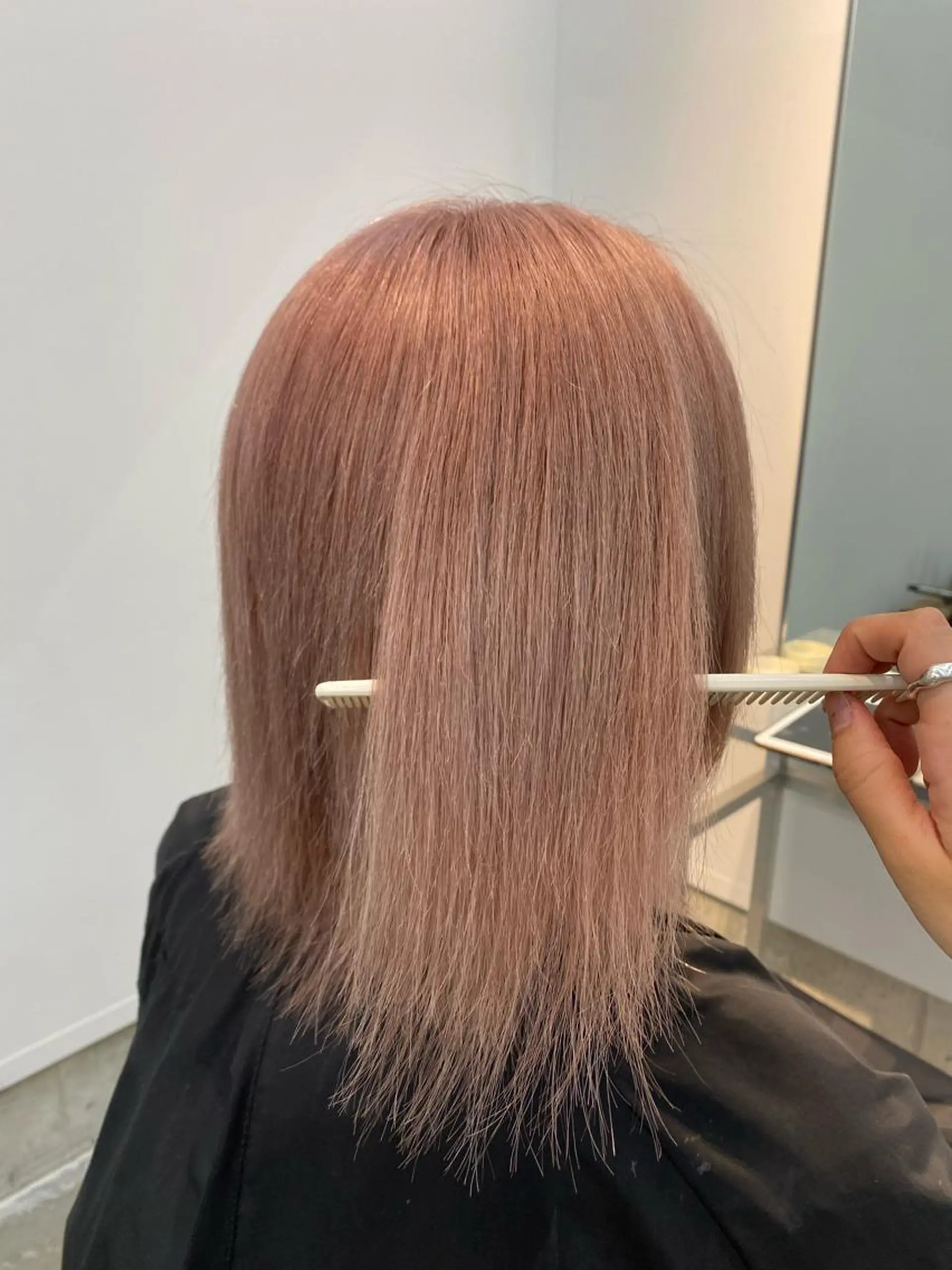 ミディアム カラー souco/ moenoのヘアスタイル