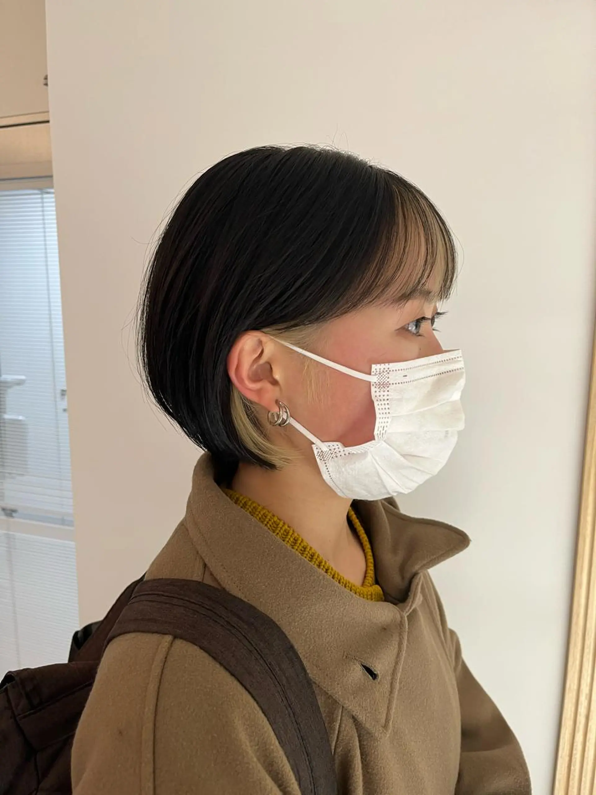 ショート 丸みショート ショートヘア サイドバング LUNA🌙韓国ヘア 🌙レイヤーカットのヘアスタイル