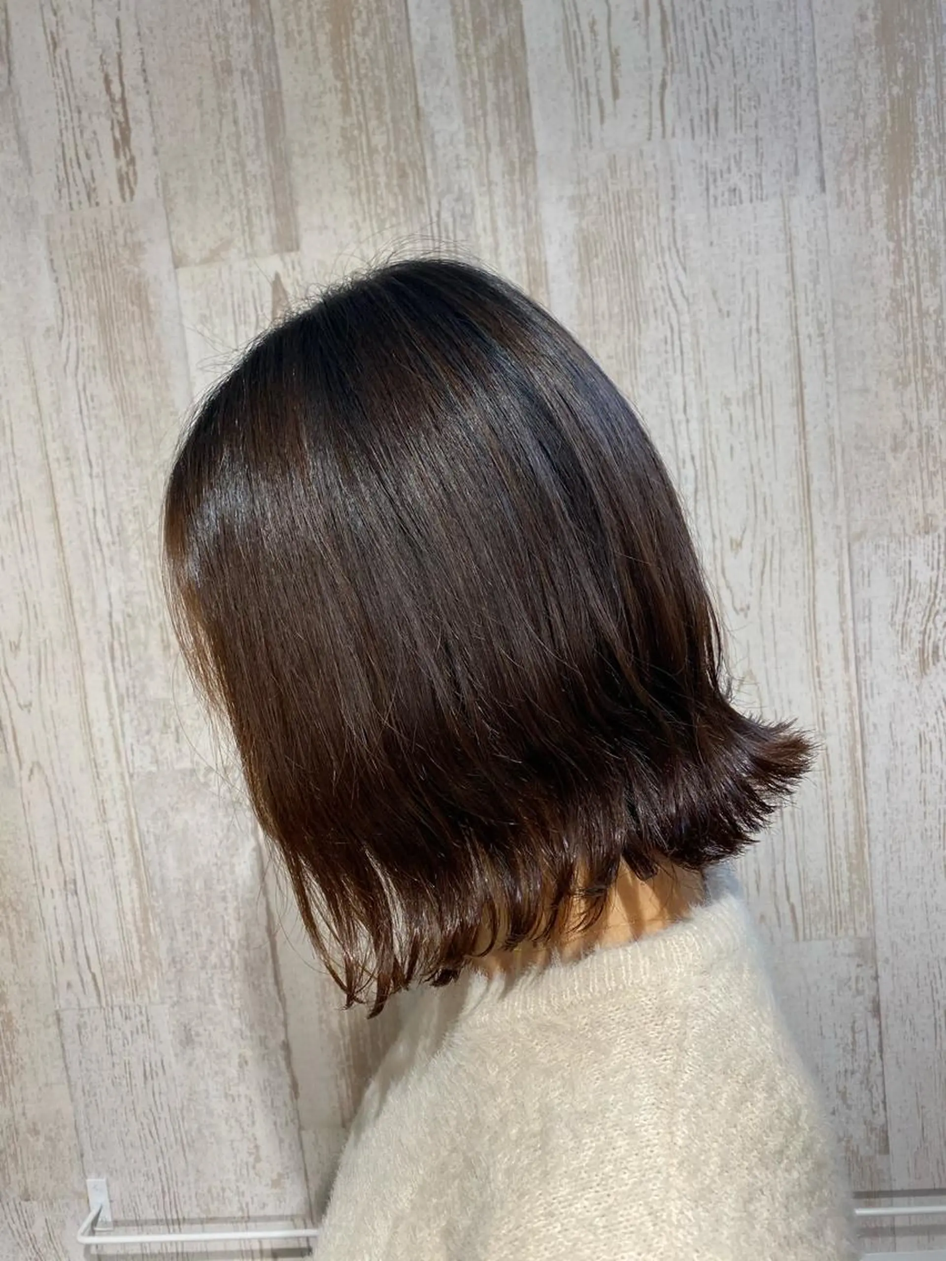 ミディアム 大場 優のヘアスタイル