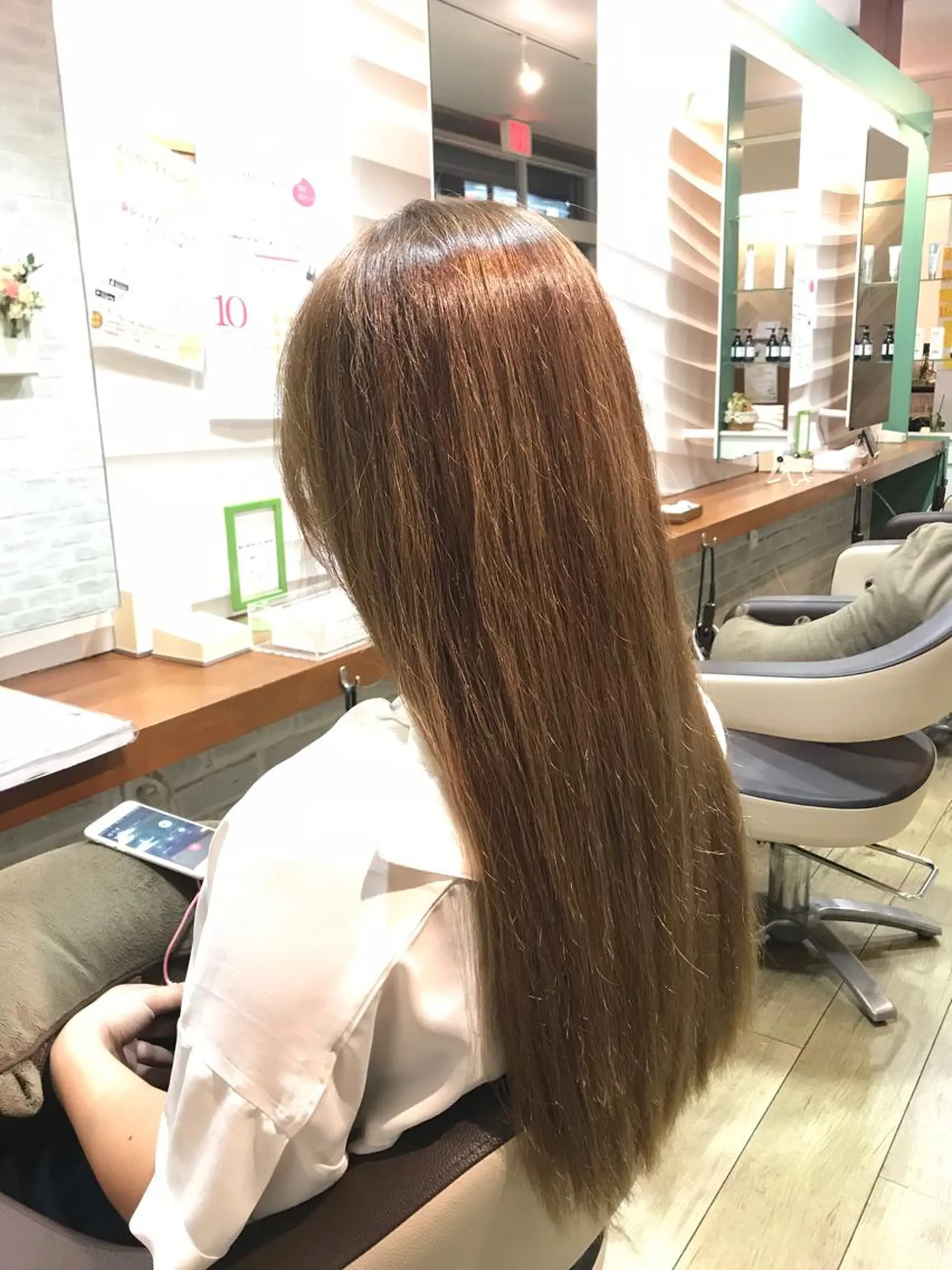 ロング 川村 綾のヘアスタイル