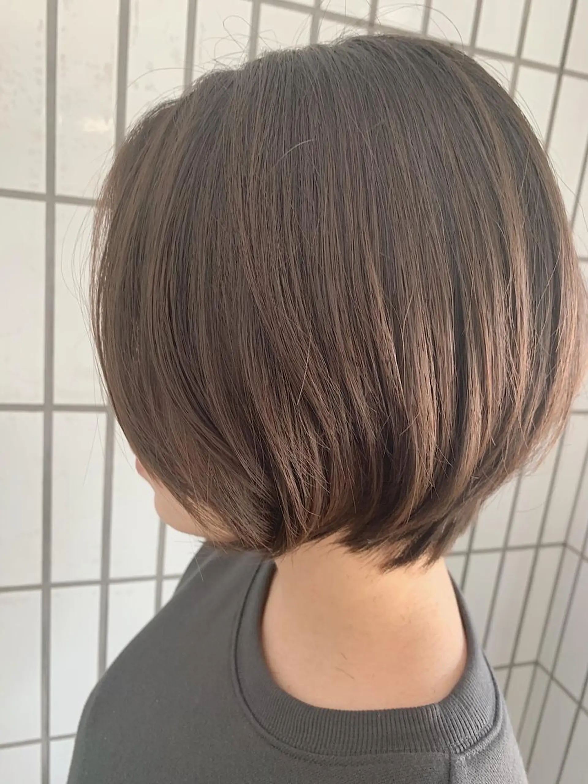 ショート カラー ショートヘア ハットリ /北習志野のヘアスタイル