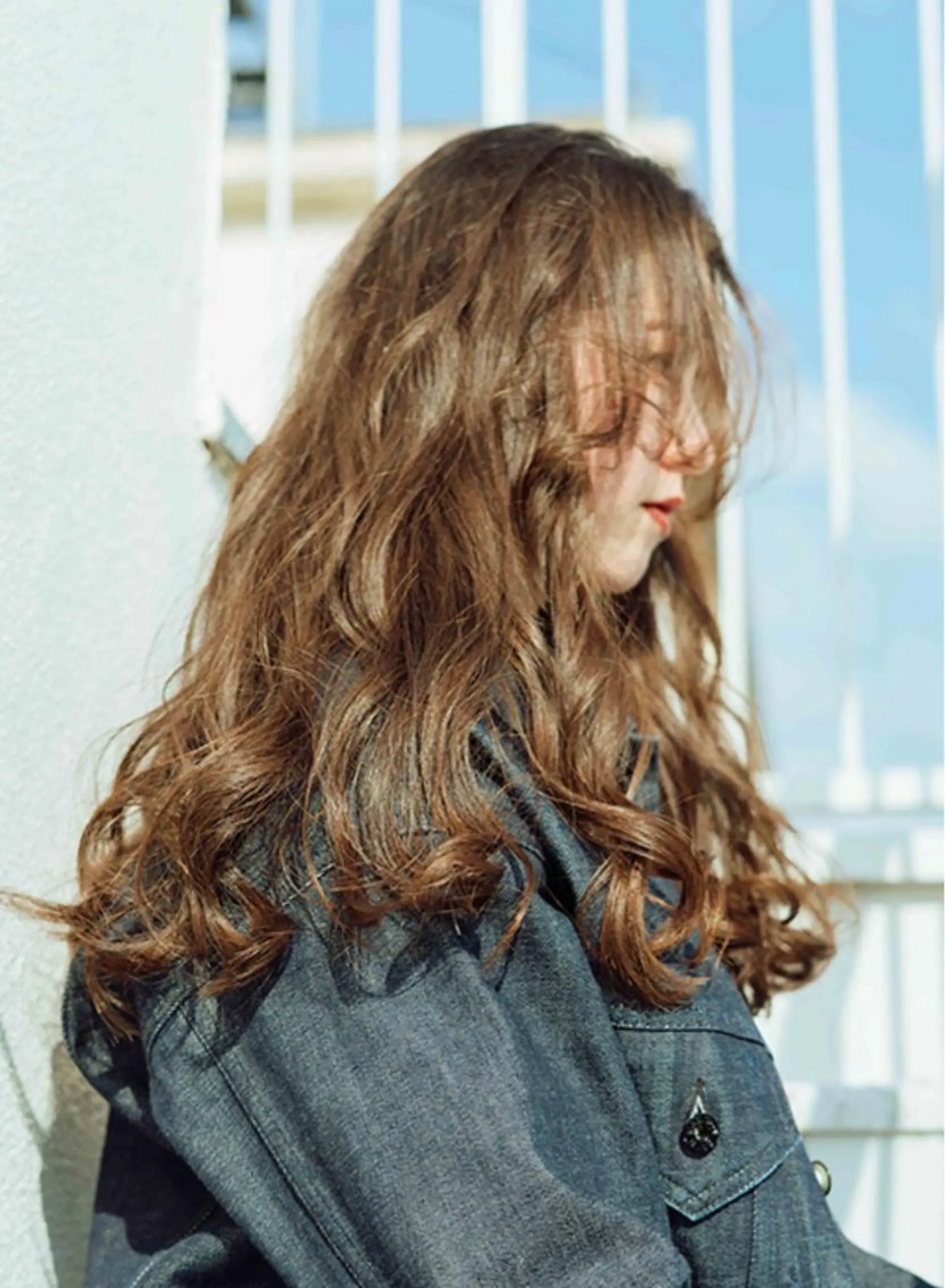 ロング カラー ヘアカラー トリートメント ✴️Siesta✴️ 髪質改善艶カラーのヘアスタイル