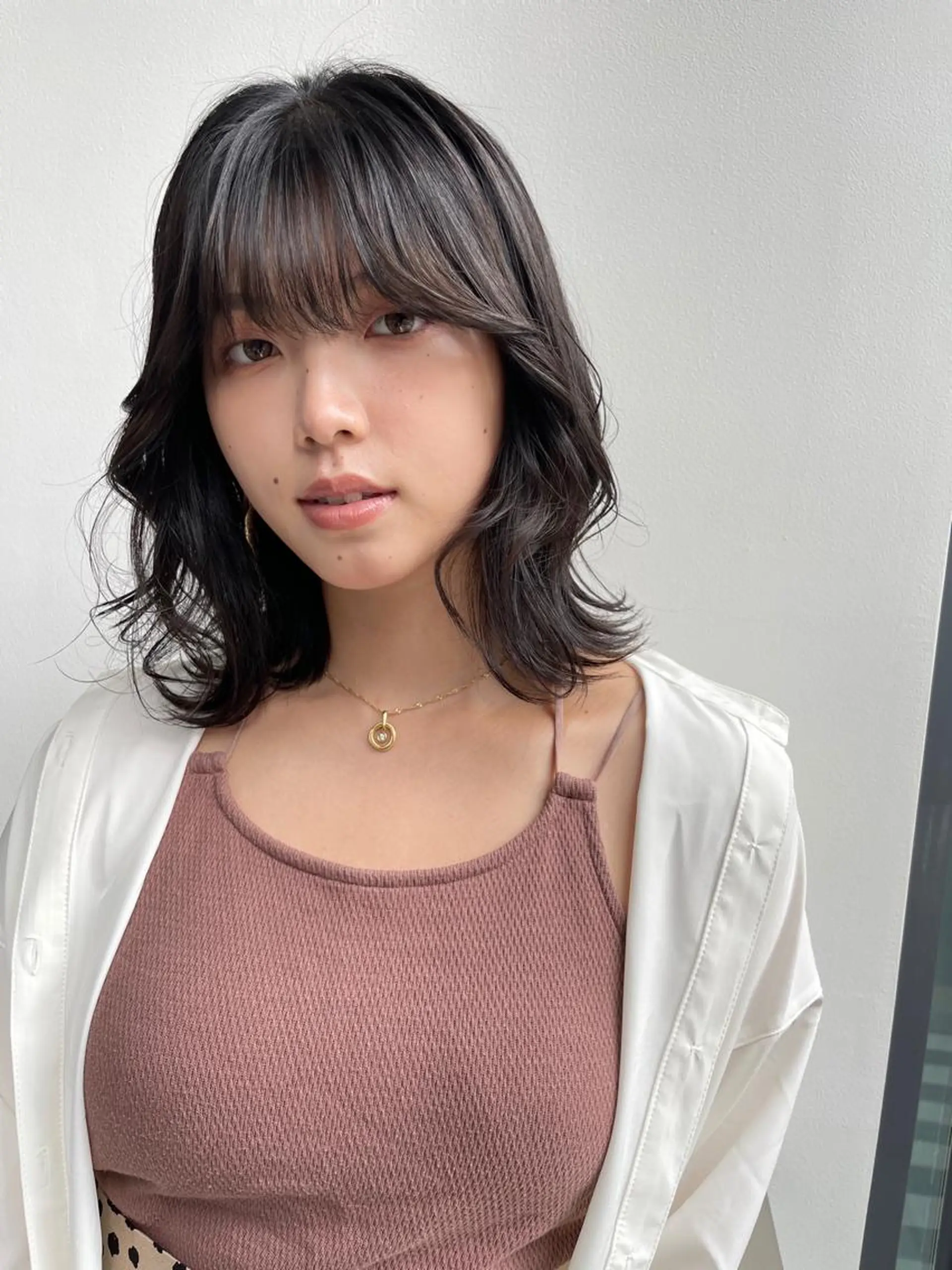 セミロング レイヤー/韓国 ❤️髪質改善　芹奈のヘアスタイル