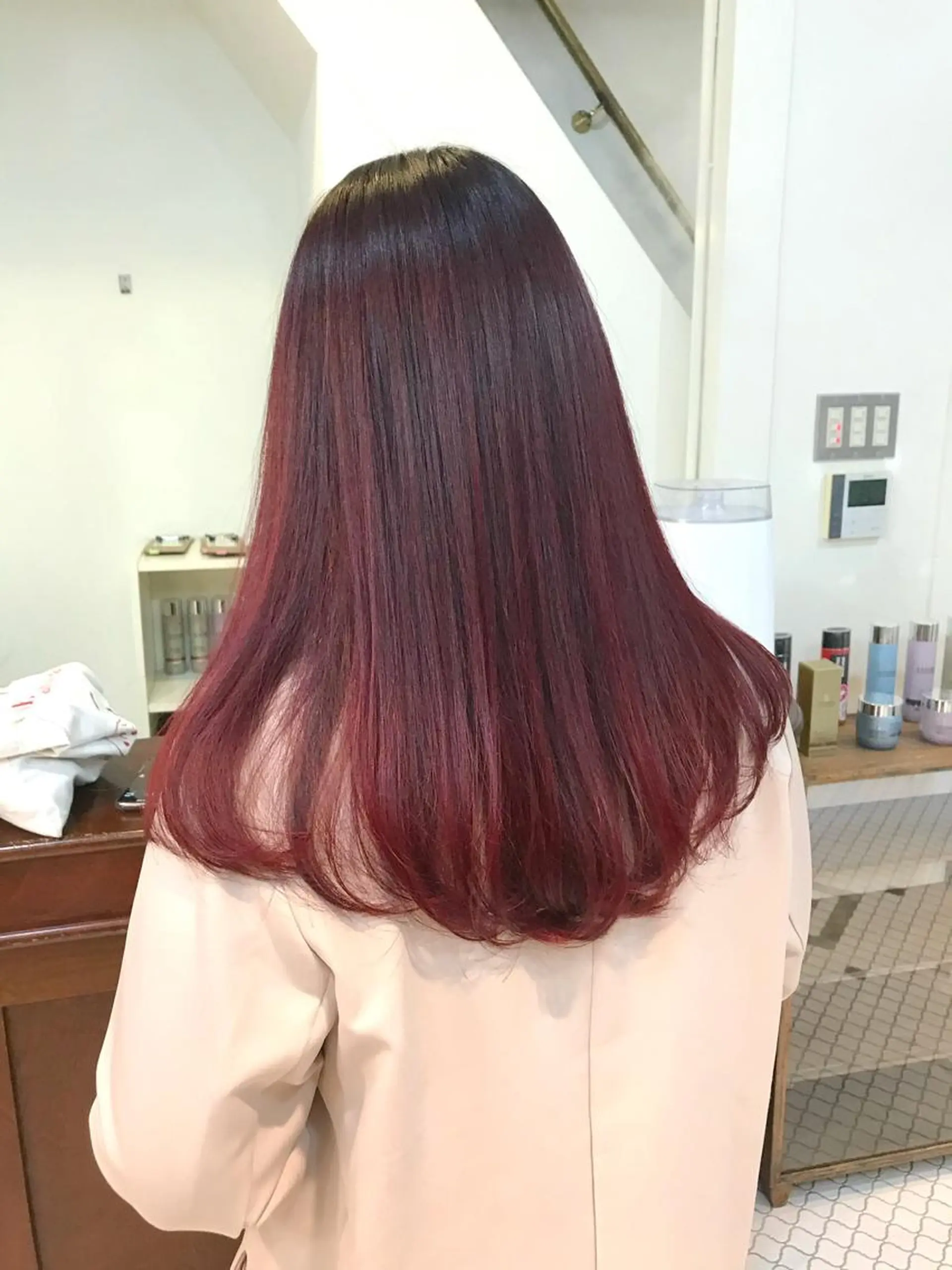 ロング カラー ブリーチ ハイライトカラー ブリーチなしカラー ハイライト 🍒暖色カラー🍒 渋谷/YUUのヘアスタイル