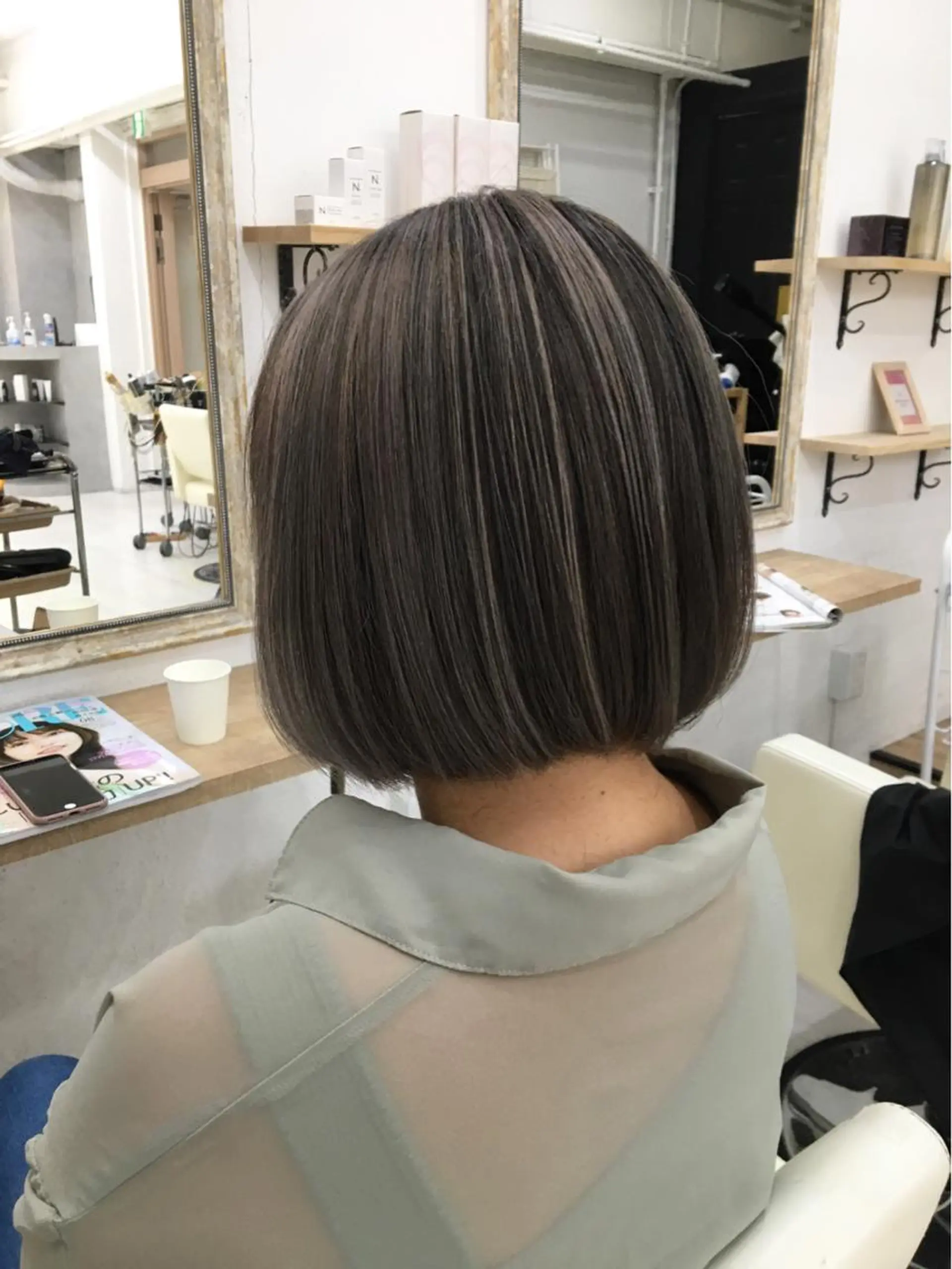 ショート カラー 宇田川 直輝のヘアスタイル