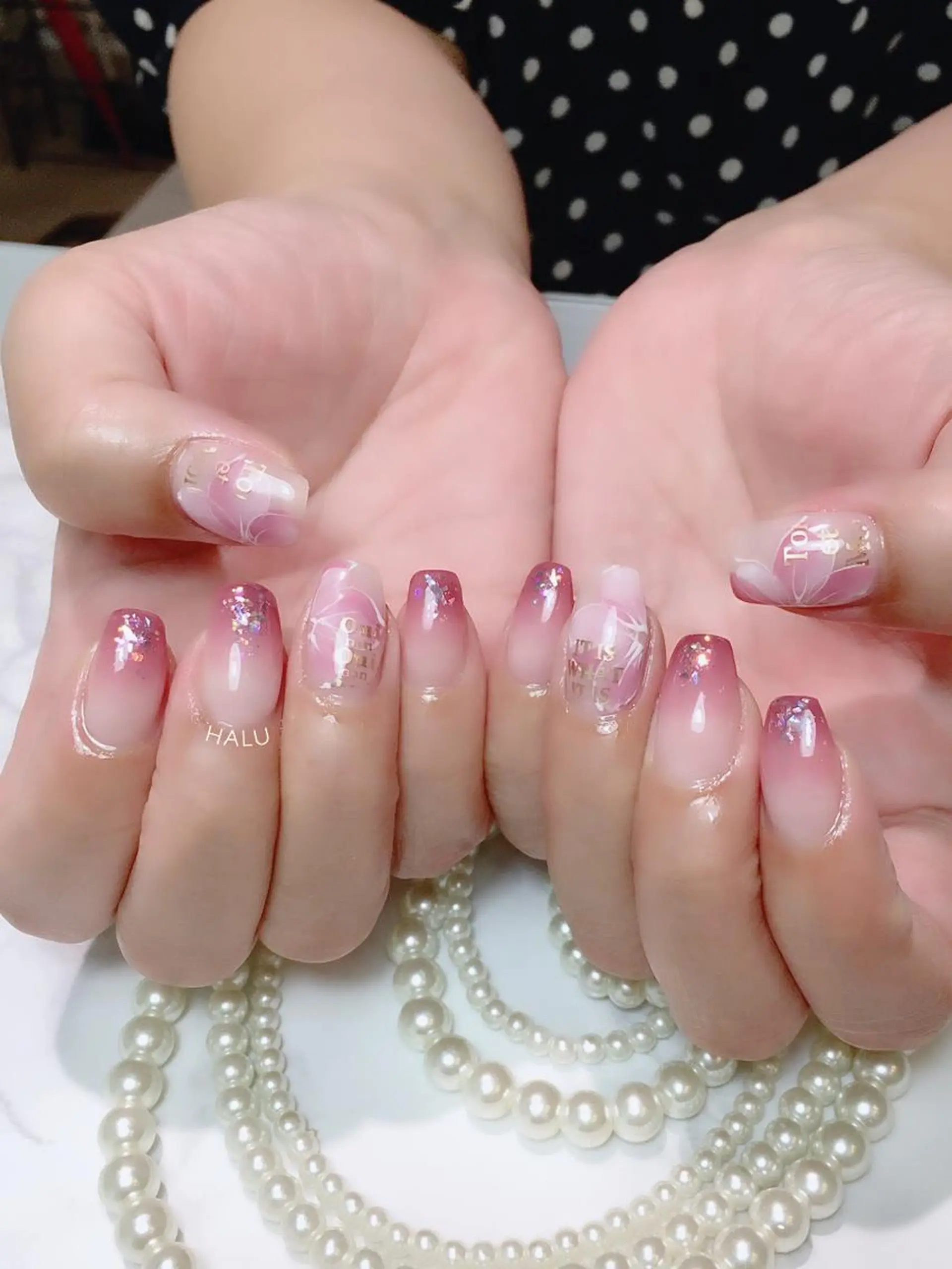 ネイル ピンク HALU ハルのネイルデザイン