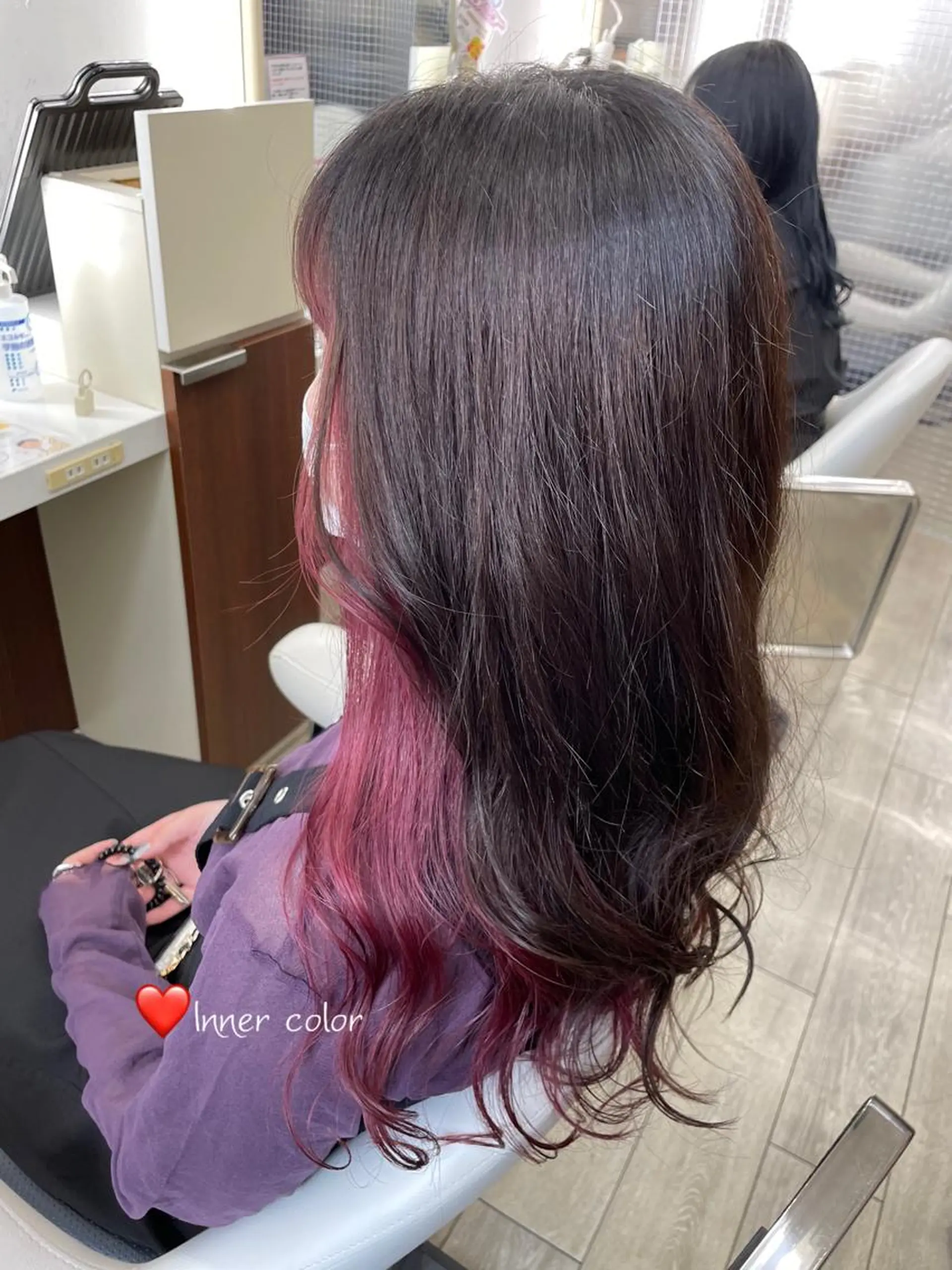 ロング カラー 豊田 智美のヘアスタイル